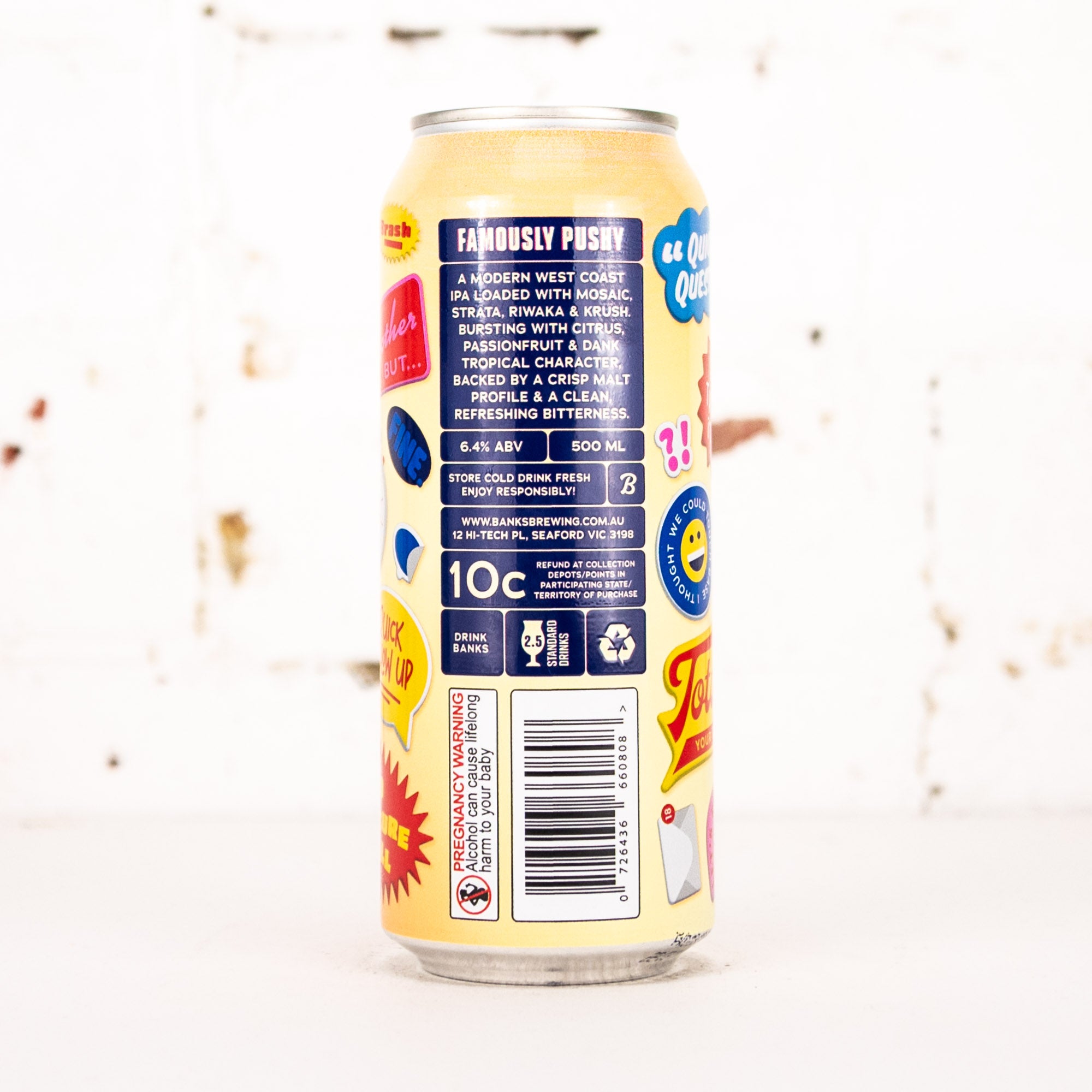 Banks - Famously Pushy West Coast IPA