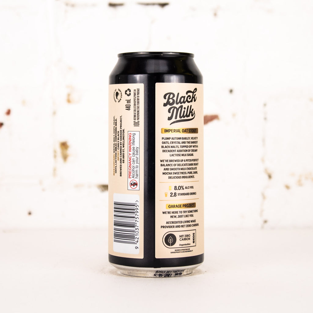 Garage Project - Black Milk Imperial Oat Stout