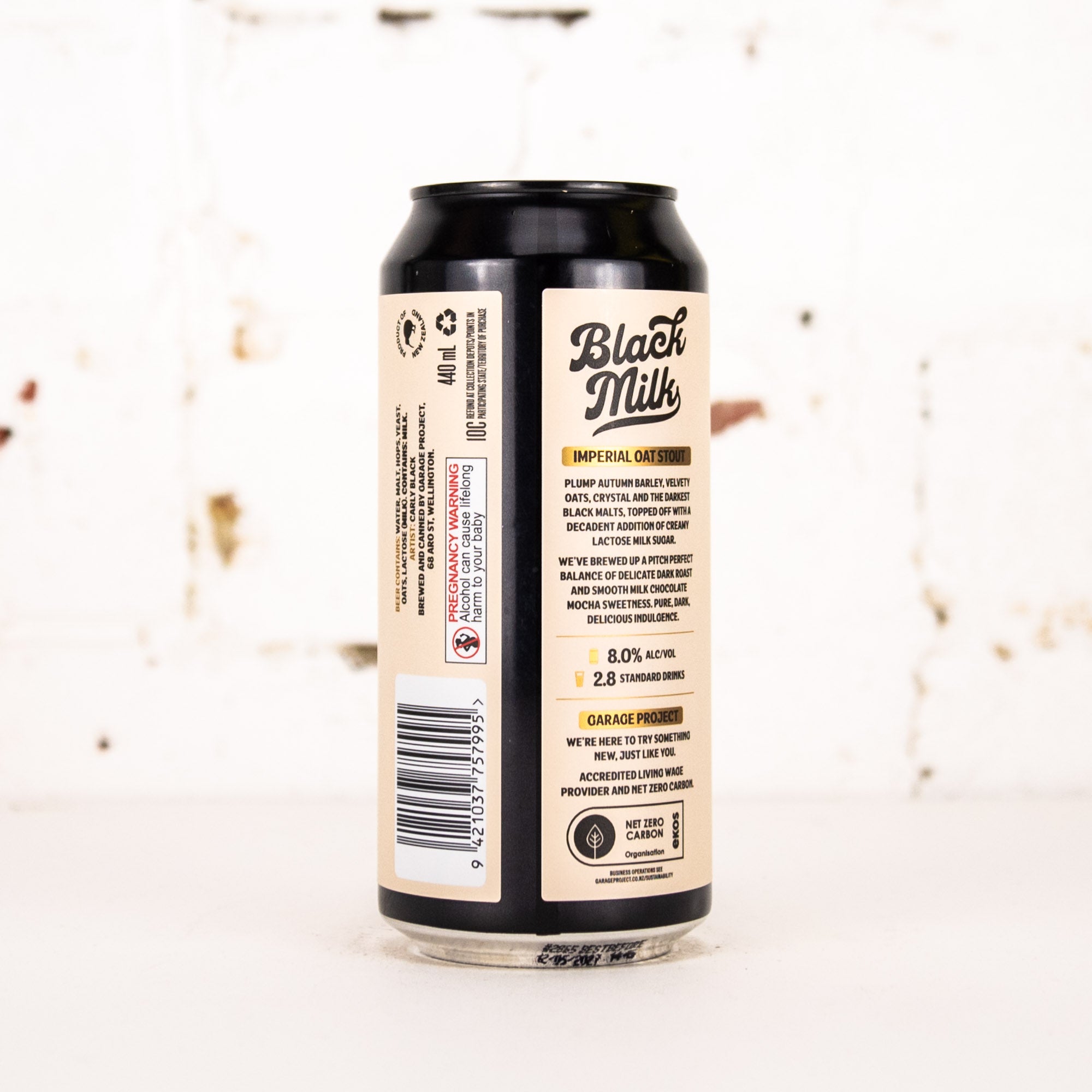 Garage Project - Black Milk Imperial Oat Stout
