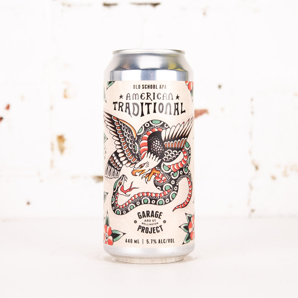 Garage Project - Toughie Sticker #1: American Traditional APA