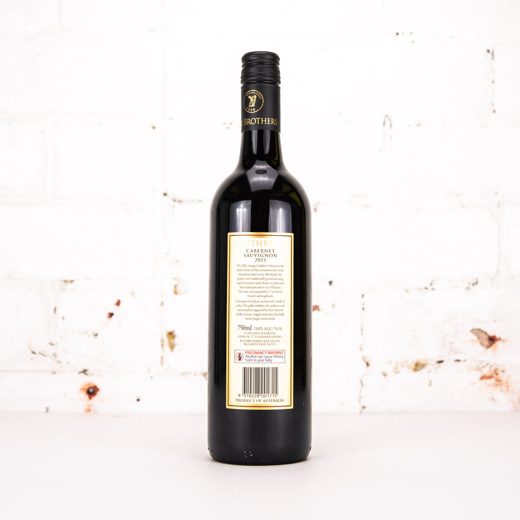 Kay Brothers - Cuthbert Cabernet Sauvignon 2021 750ml