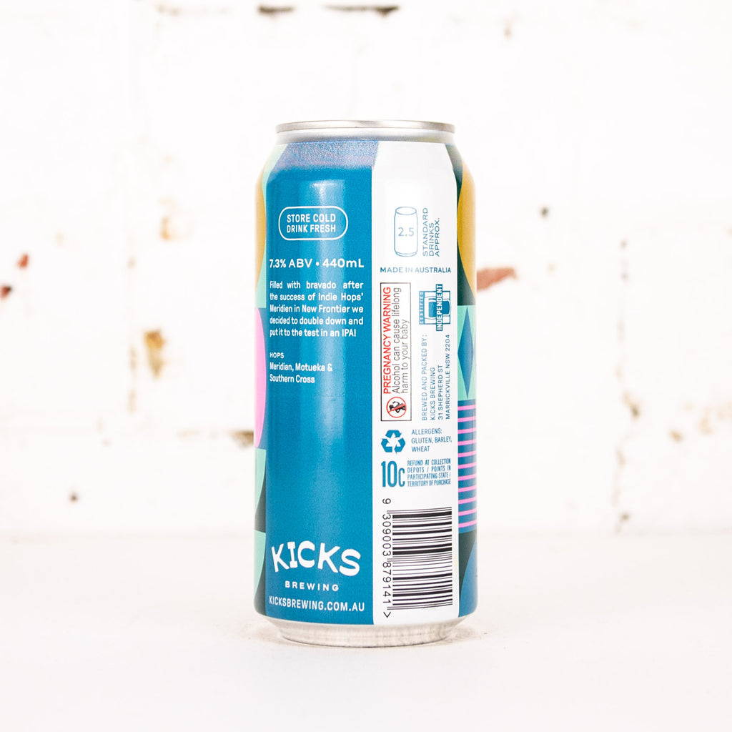 Kicks - False Bravado DDH Hazy IPA