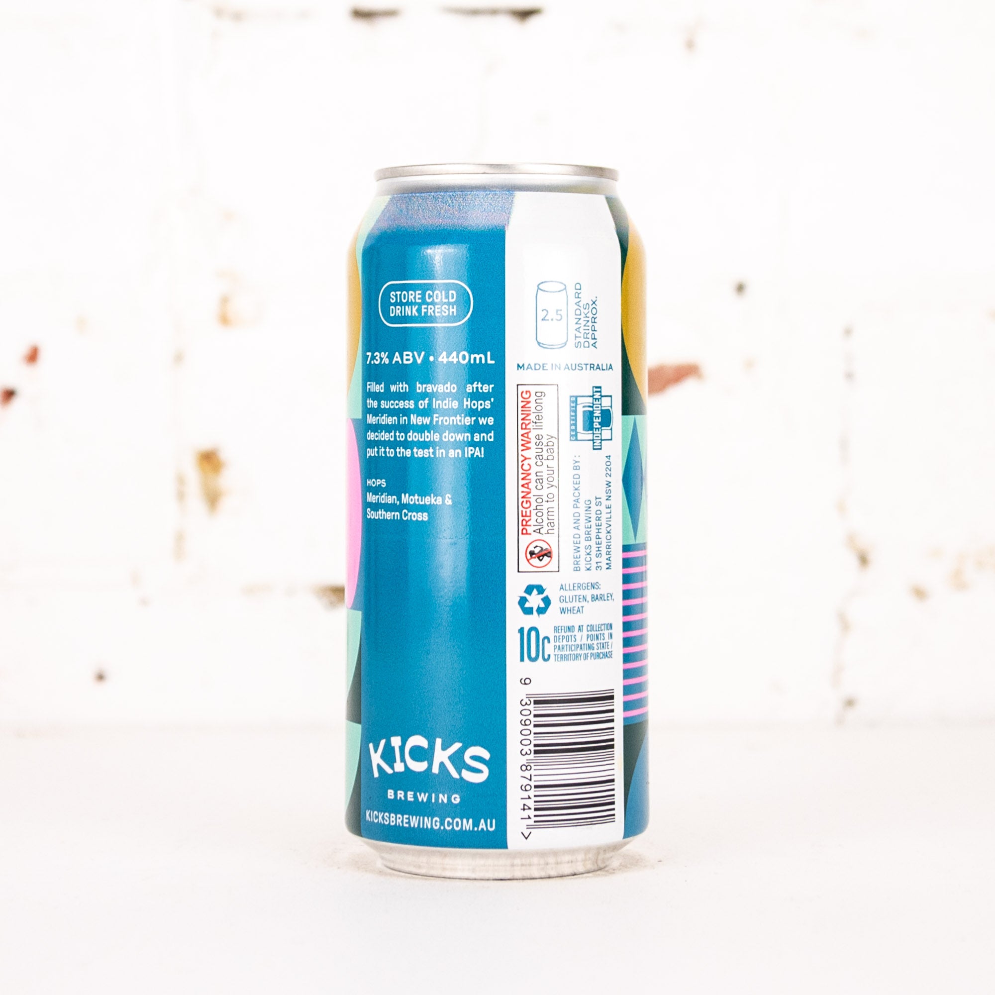 Kicks - False Bravado DDH Hazy IPA