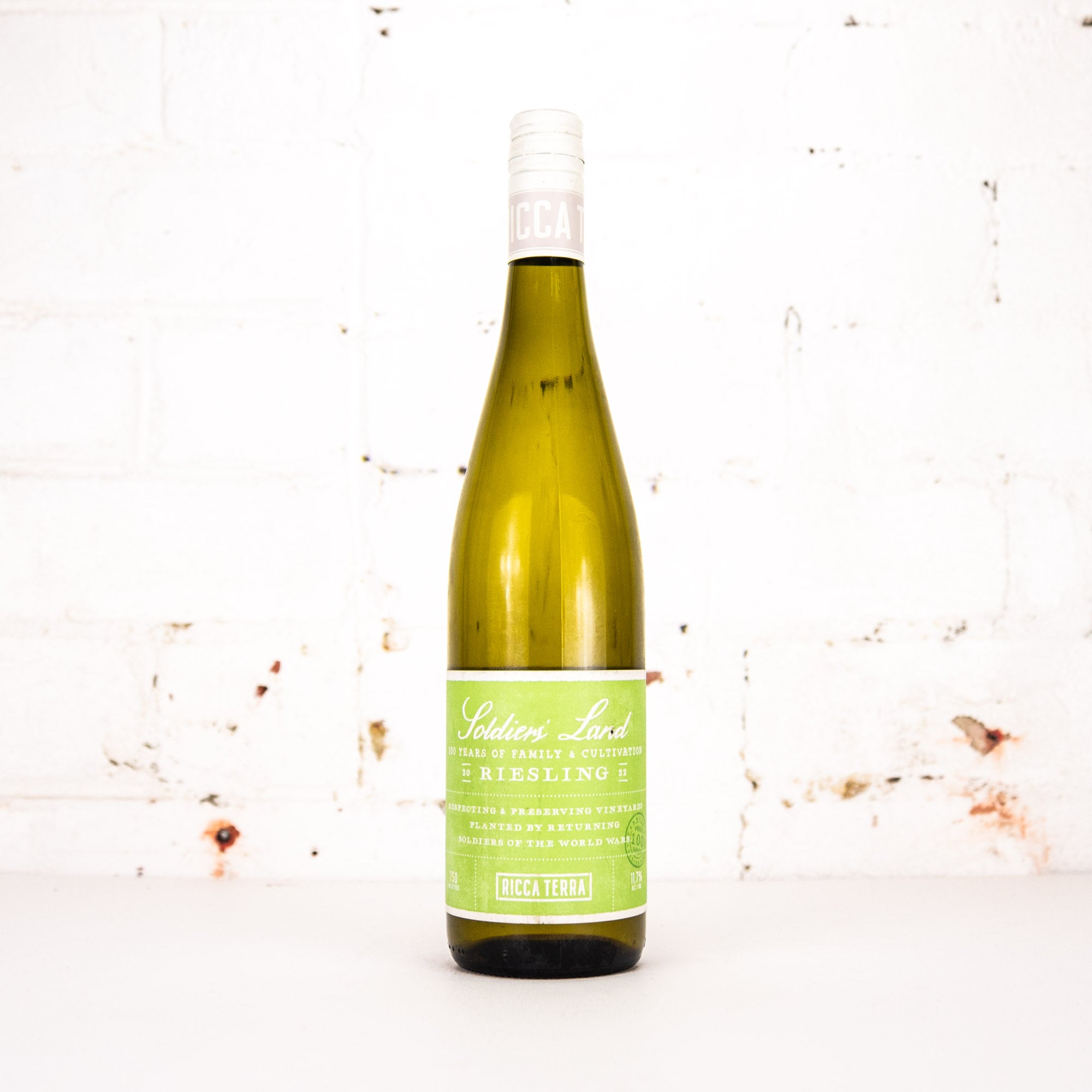 Ricca Terra - Soldiers' Land Riesling 750ml
