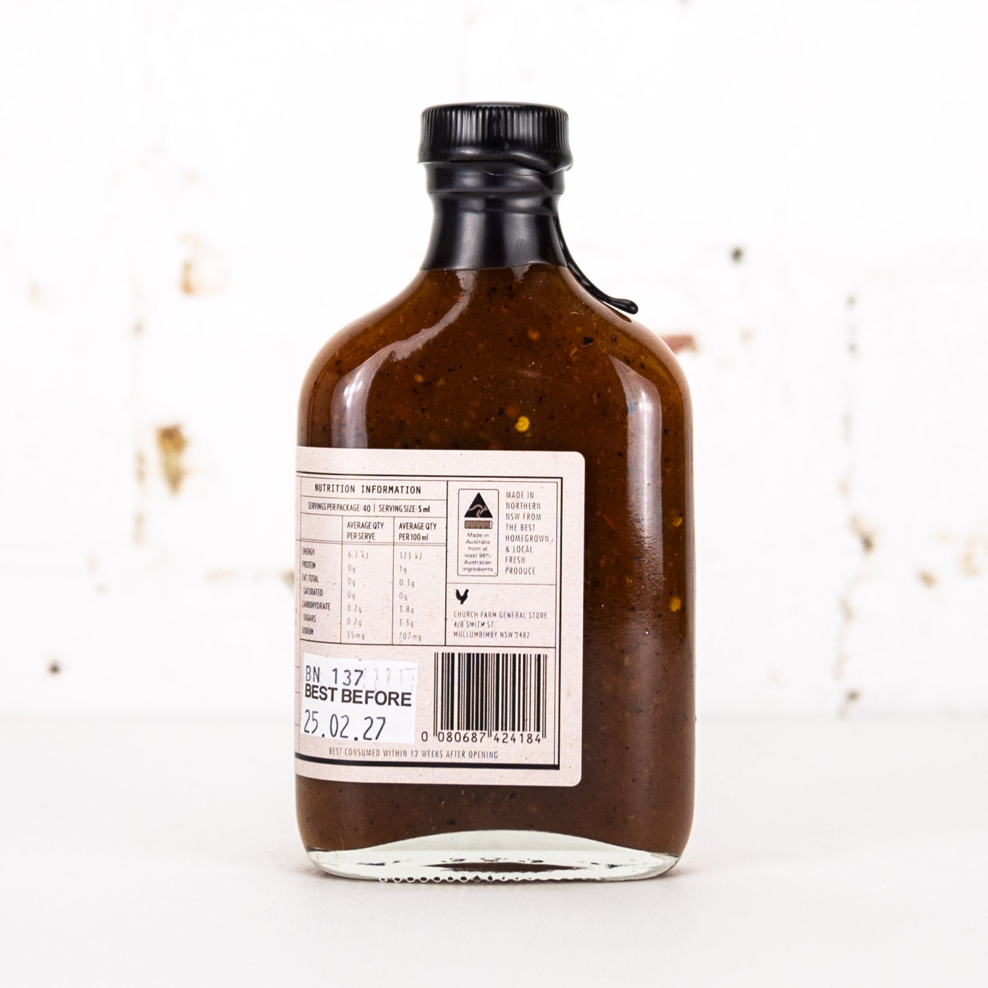 Church Farm - Billinudgel Smoked Hot Sauce 200ml
