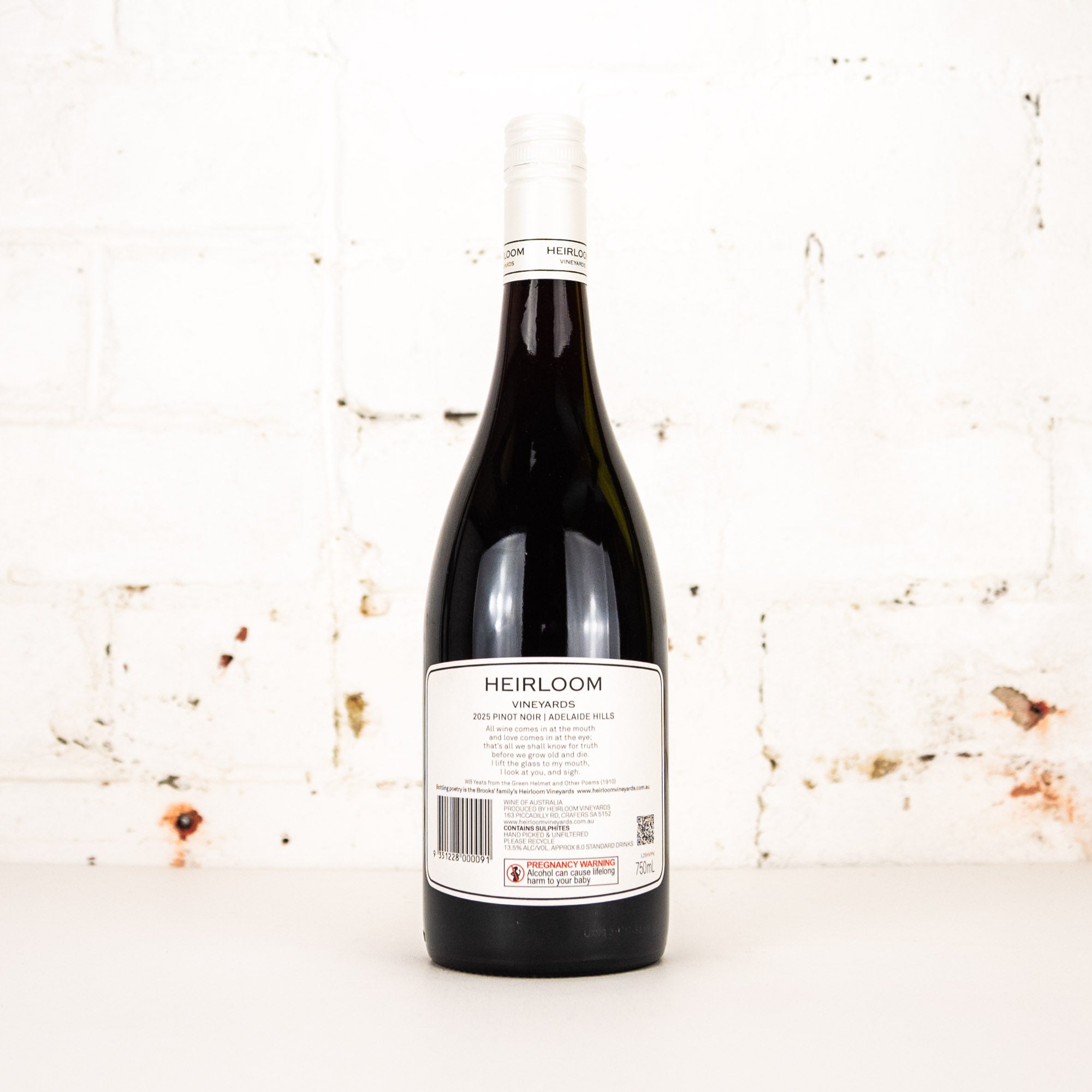 Heirloom - Adelaide Hills Pinot Noir 2025 750ml
