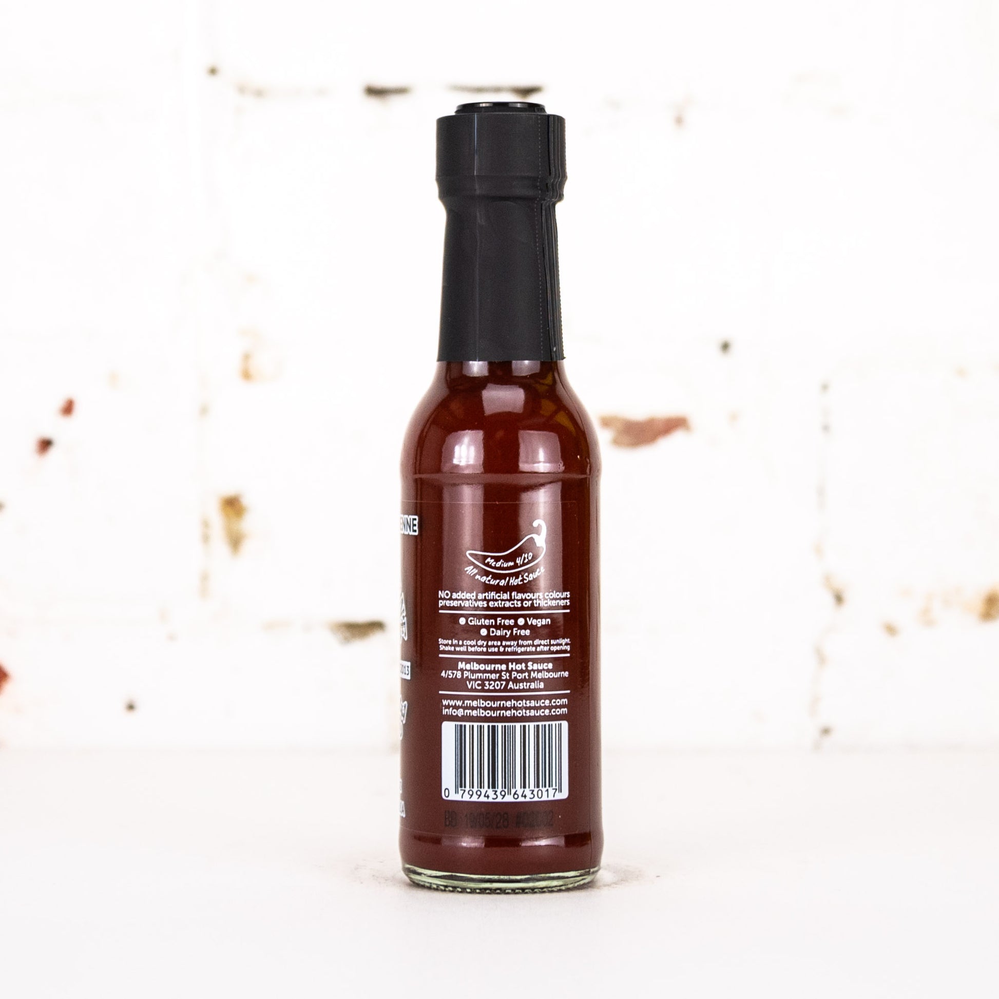 Melbourne Hot Sauce - Chipotle & Cayenne 150ml