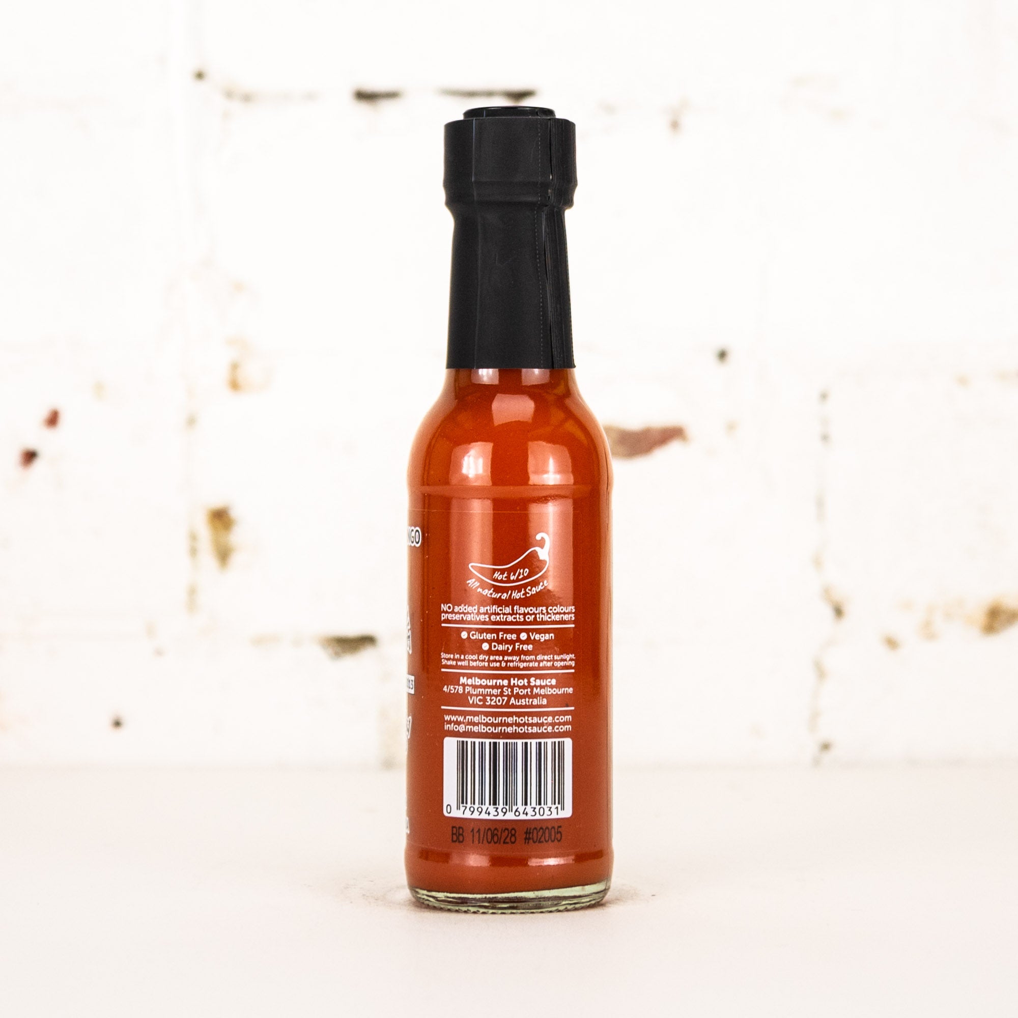 Melbourne Hot Sauce - Habanero & Mango 150ml