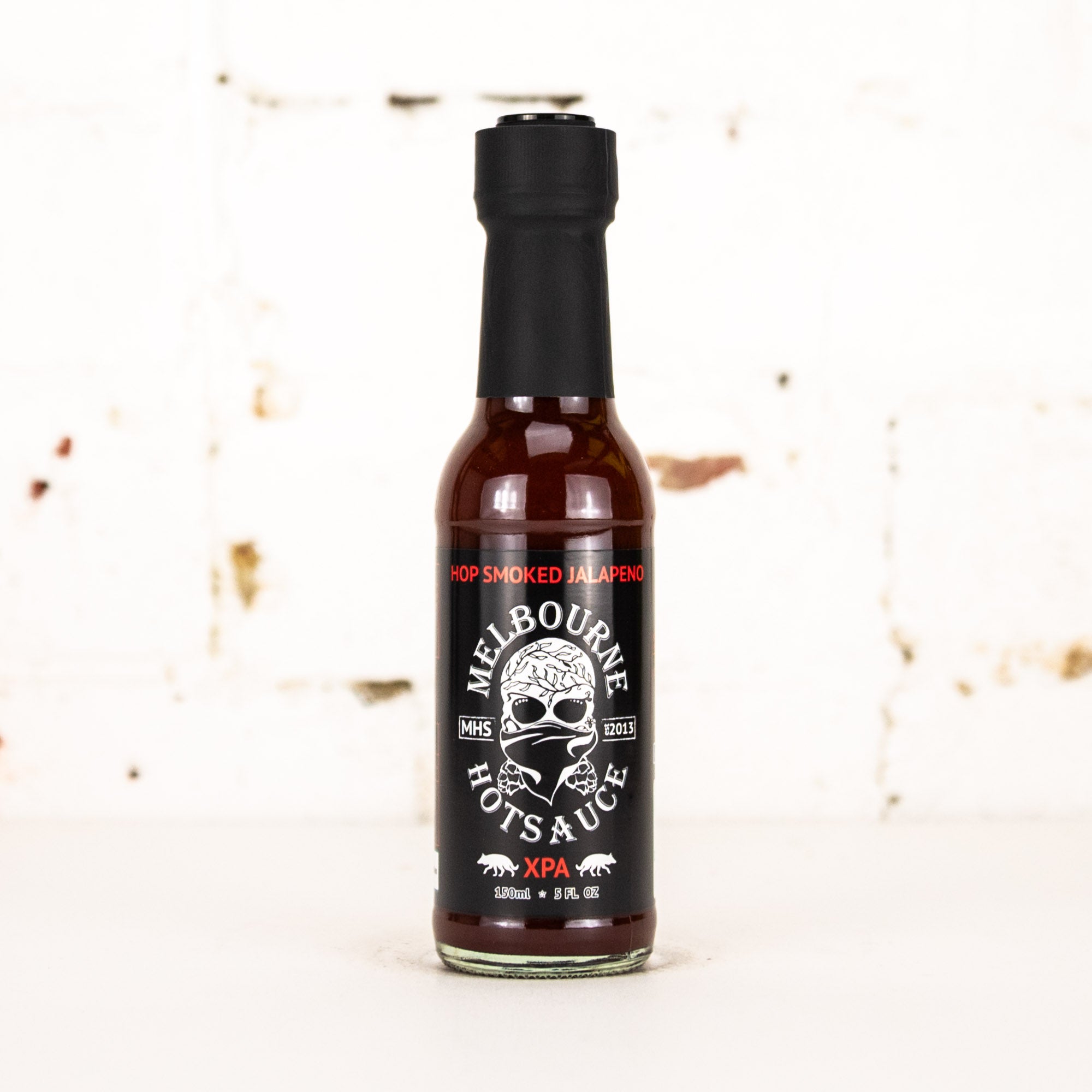 Melbourne Hot Sauce x Wolf of the Willows - 'Hop Smoked Jalapeno' XPA Hot Sauce 150ml