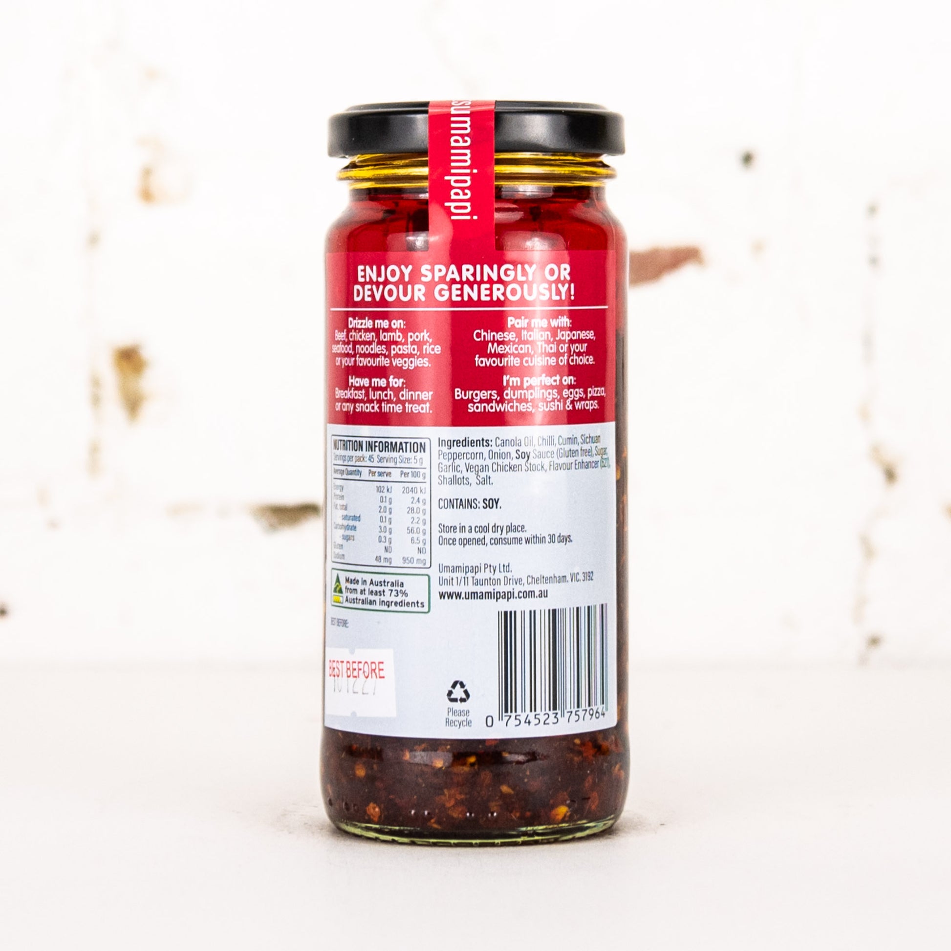 UmamiPapi - Original Chilli Oil 225g