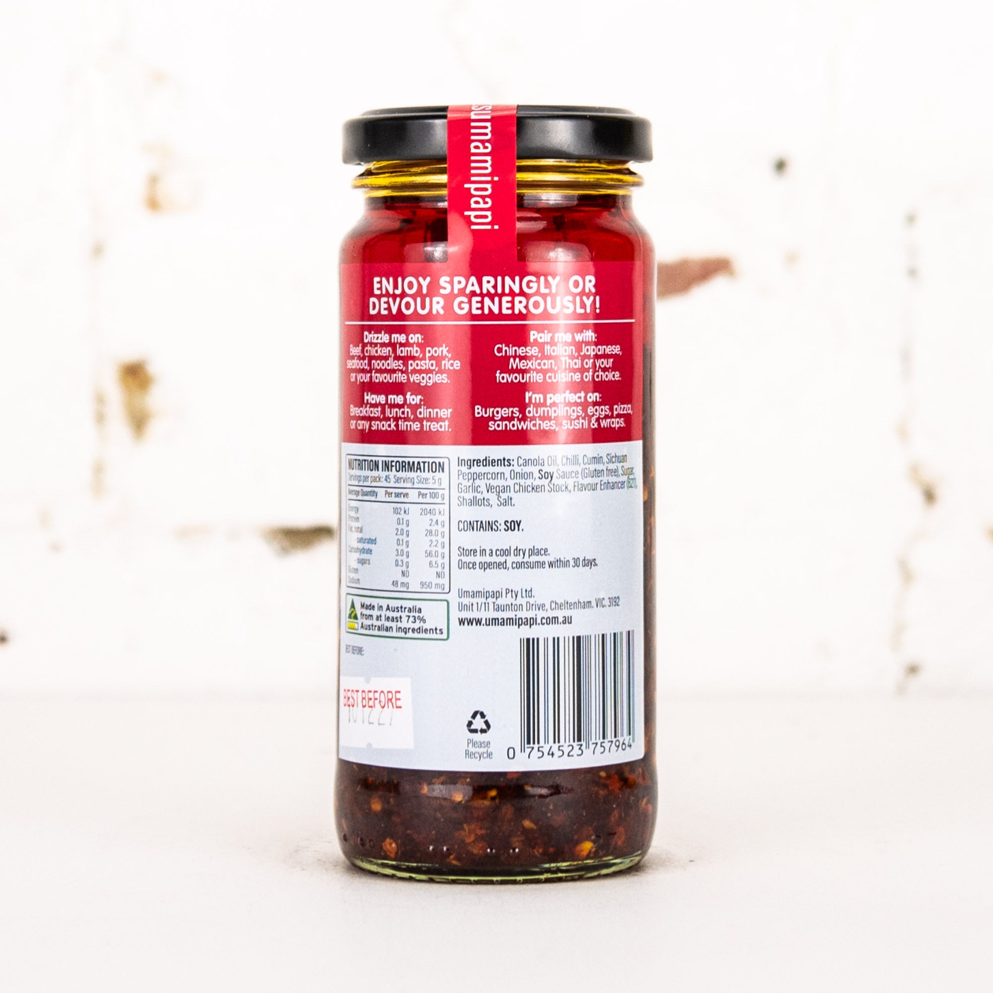 UmamiPapi - Original Chilli Oil 225g