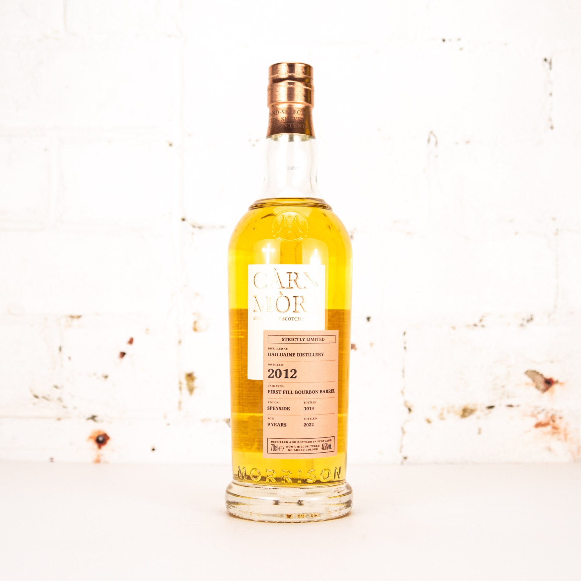 Carn Mor - Strictly Limited Dailuaine 2012 9YO Bourbon Cask 700ml