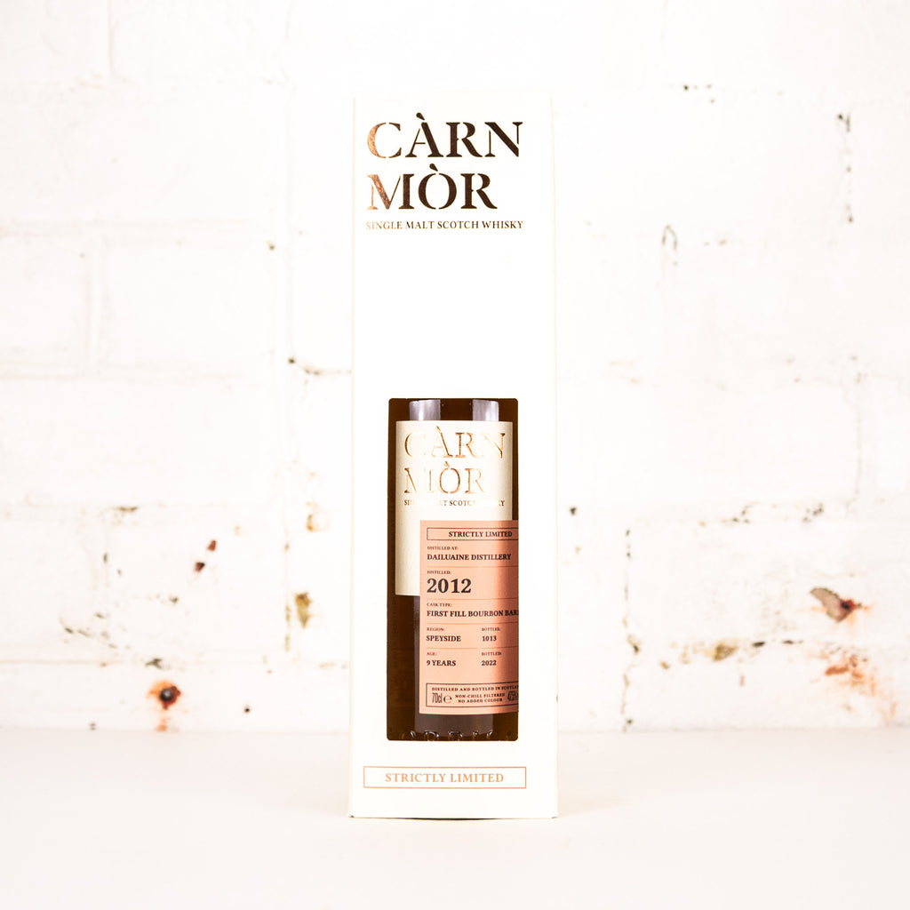 Carn Mor - Strictly Limited Dailuaine 2012 9YO Bourbon Cask 700ml