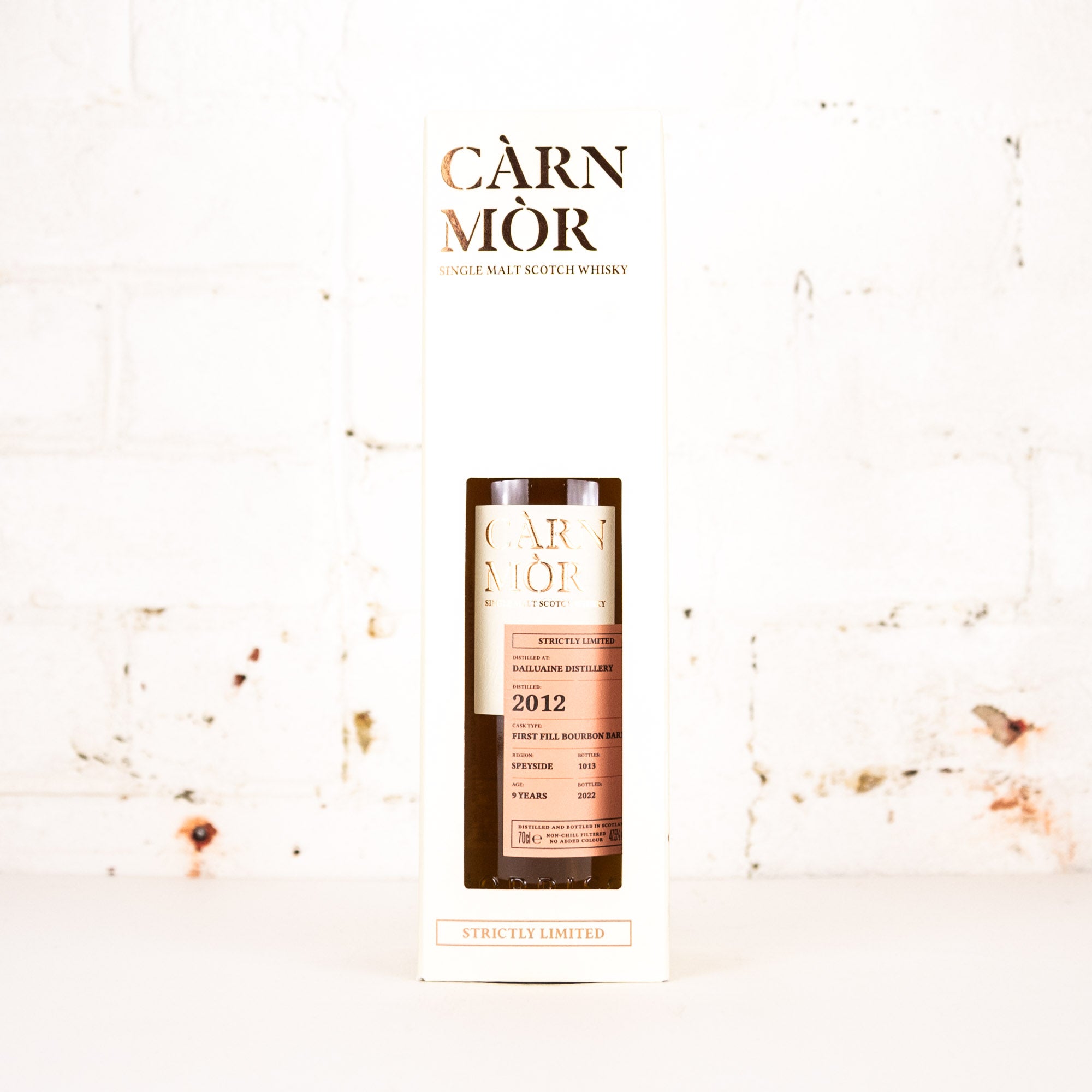 Carn Mor - Strictly Limited Dailuaine 2012 9YO Bourbon Cask 700ml