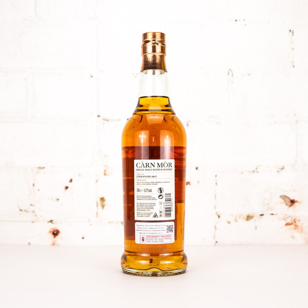 Carn Mor - Strictly Limited Linkwood 2017 Tokaji 8YO 700ml