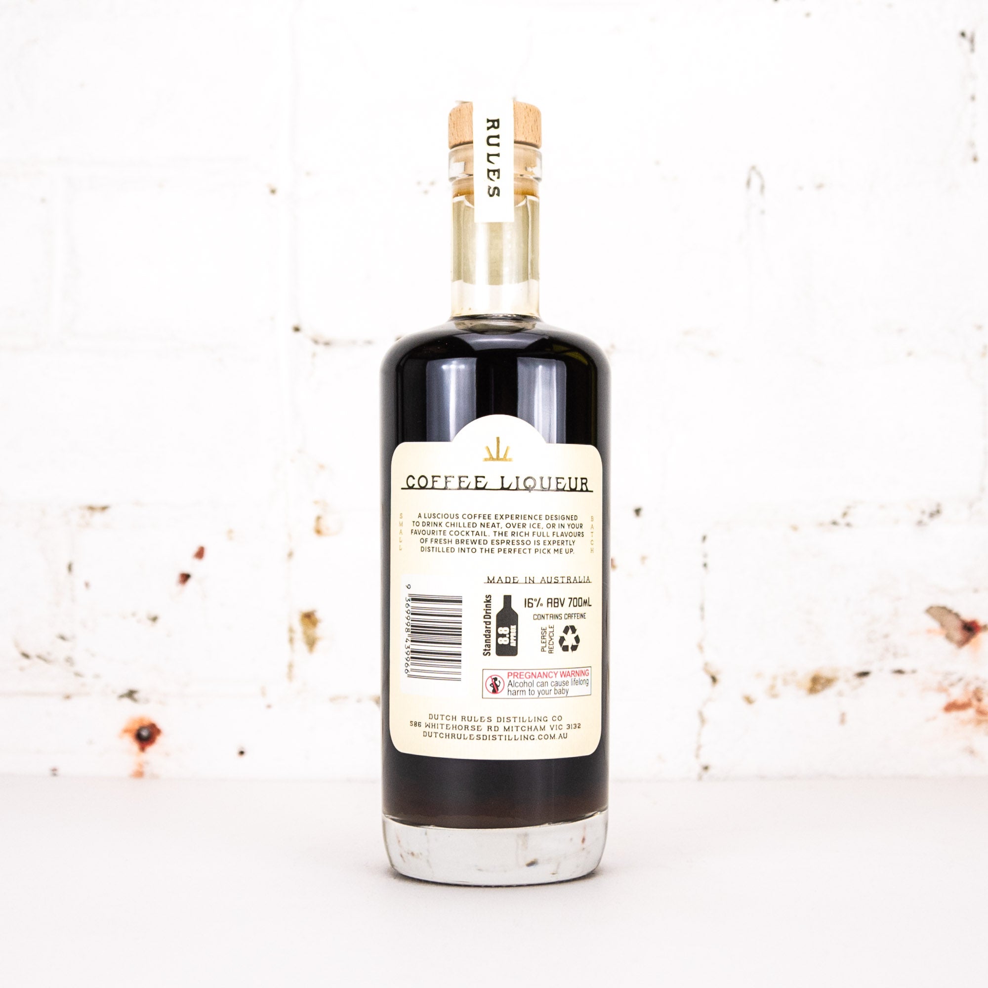 Dutch Rules - Coffee Liqueur 700ml