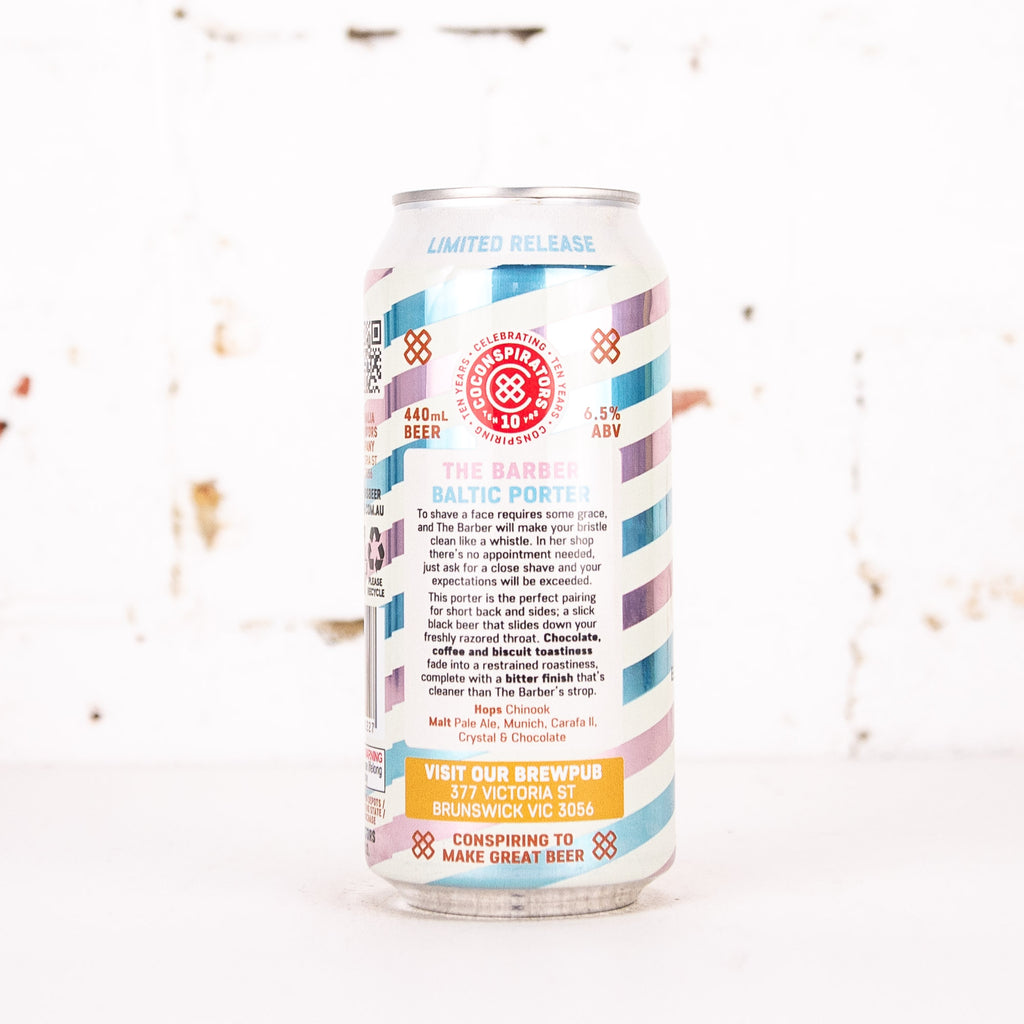 CoConspirators - The Barber Baltic Porter