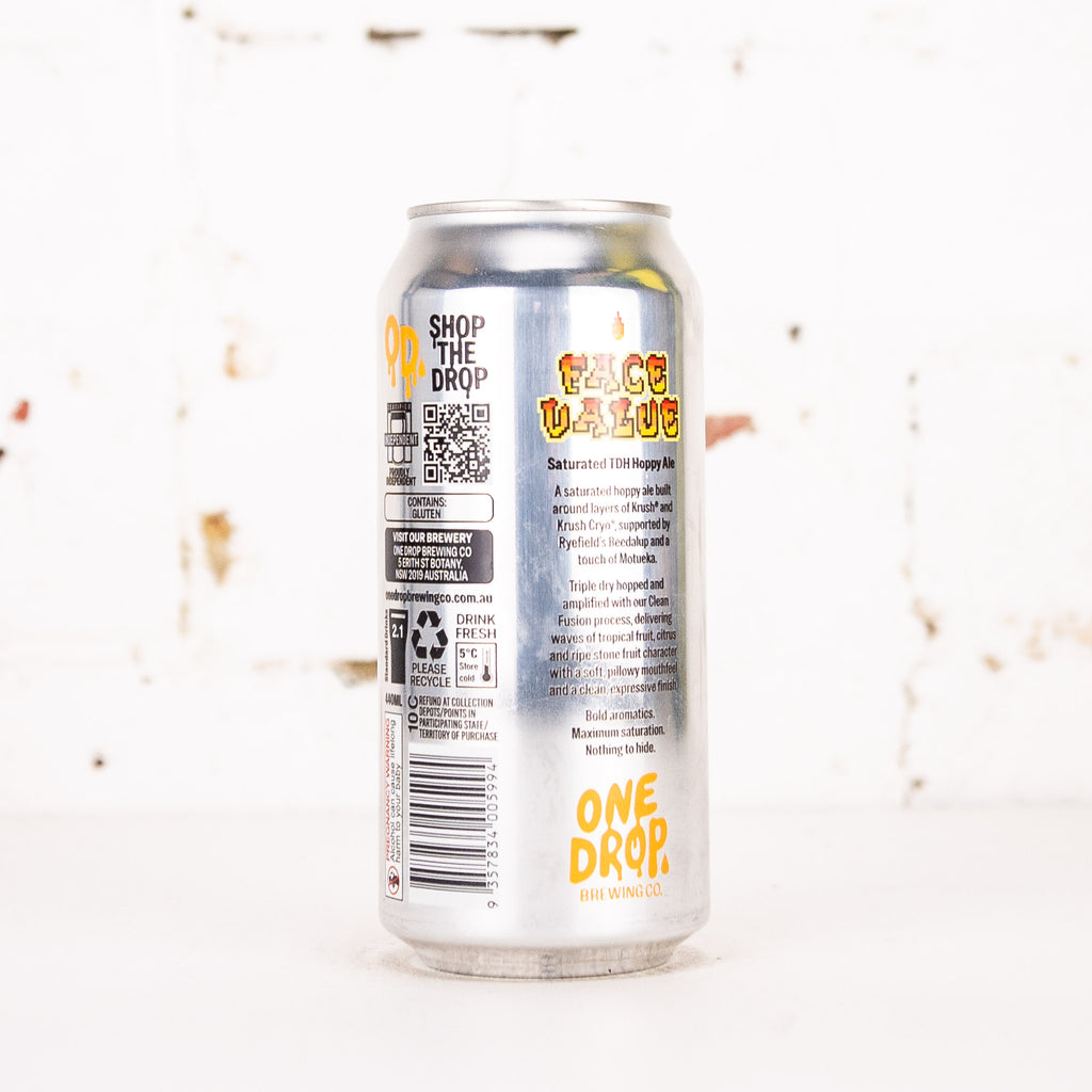One Drop - Face Value Saturated TDH Hoppy Ale