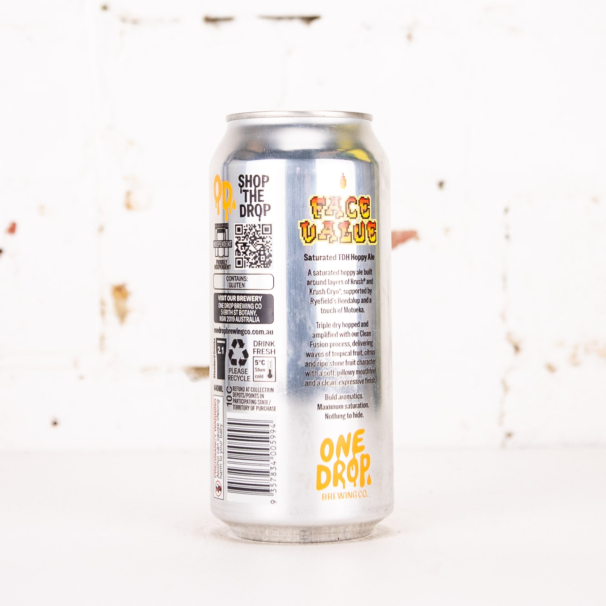 One Drop - Face Value Saturated TDH Hoppy Ale
