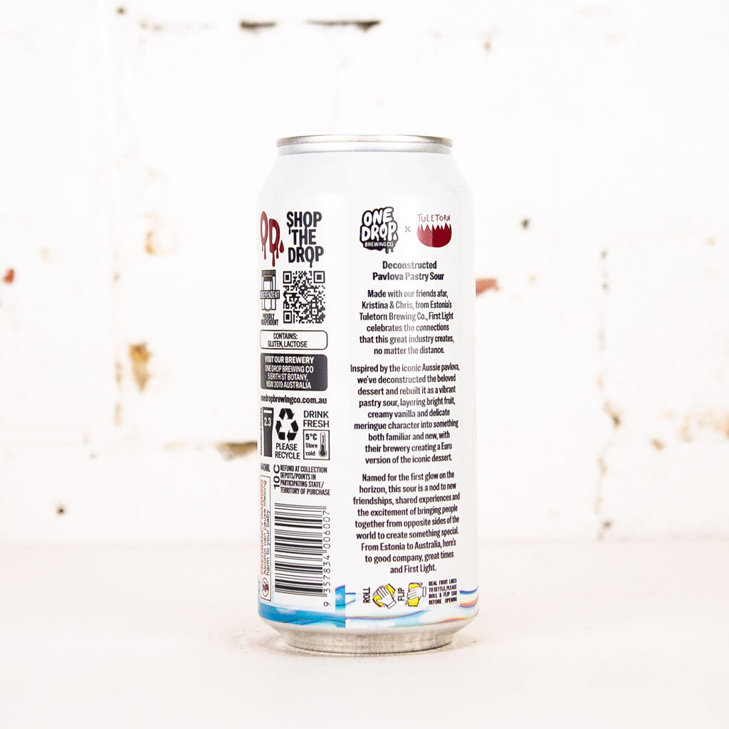 One Drop x Tuletorn - 'First Light' Pavlova Pastry Sour