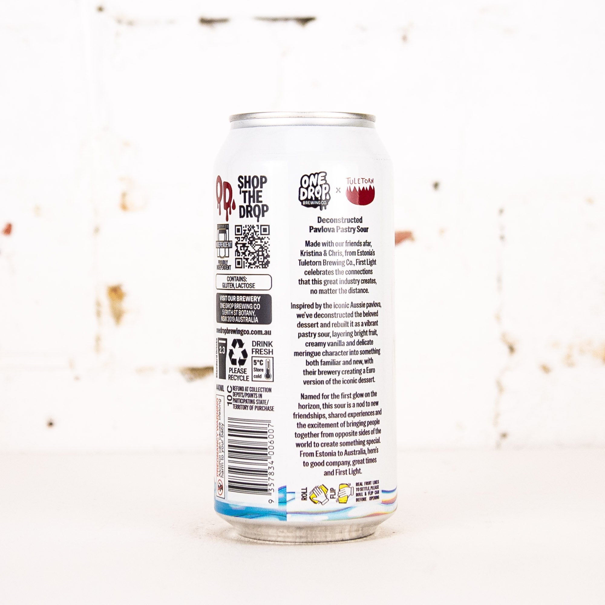 One Drop x Tuletorn - 'First Light' Pavlova Pastry Sour