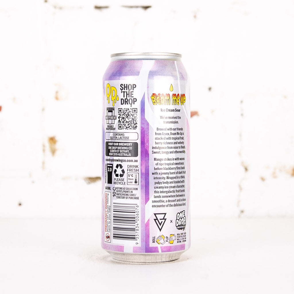 One Drop x Azvex - 'Beam Me Up' Ice Cream Sour
