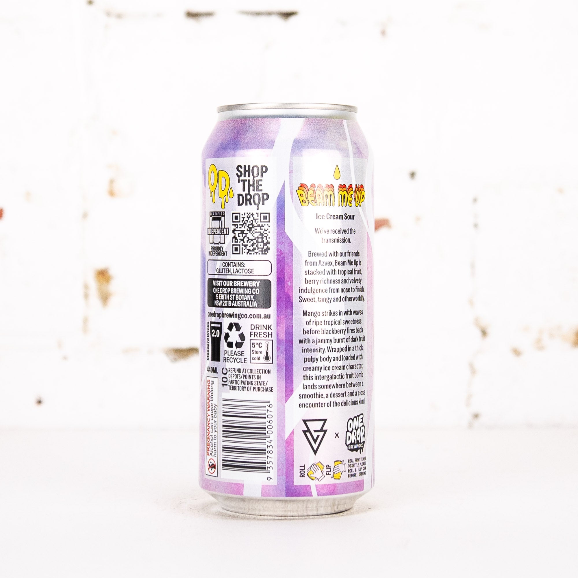 One Drop x Azvex - 'Beam Me Up' Ice Cream Sour