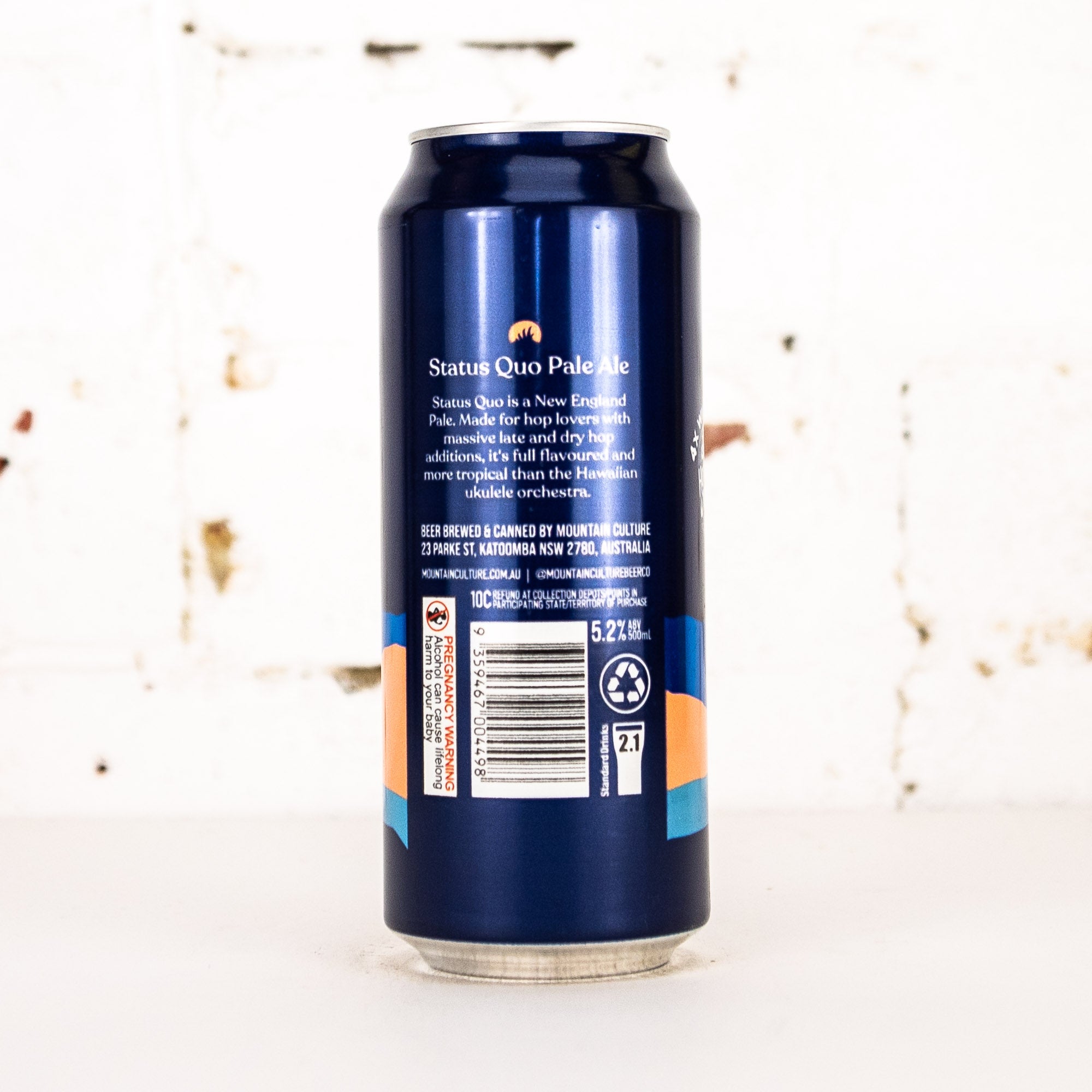 Mountain Culture - Status Quo Pale Ale 500ml