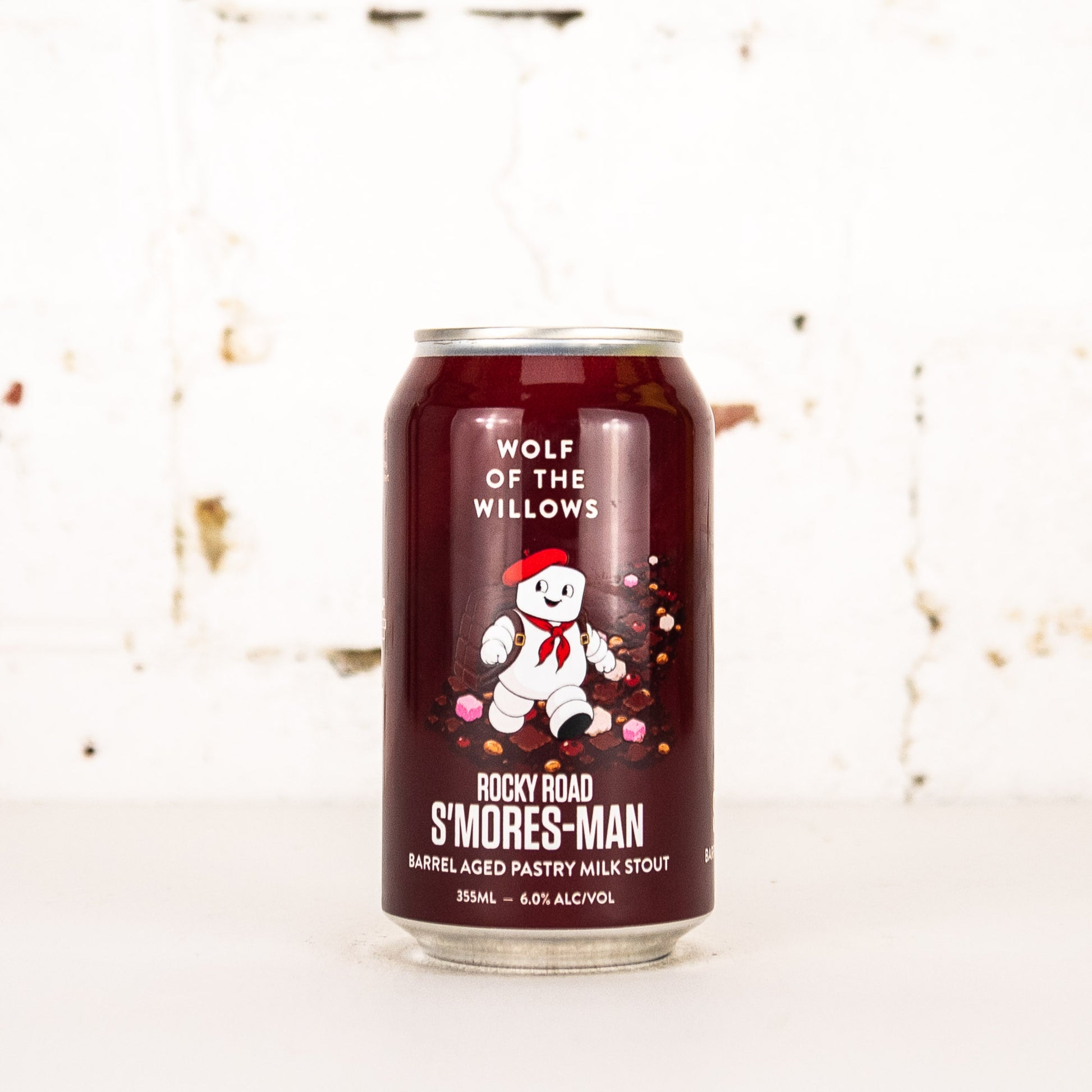 Wolf of the Willows - Rocky Road S'mores-Man BA Pastry Stout