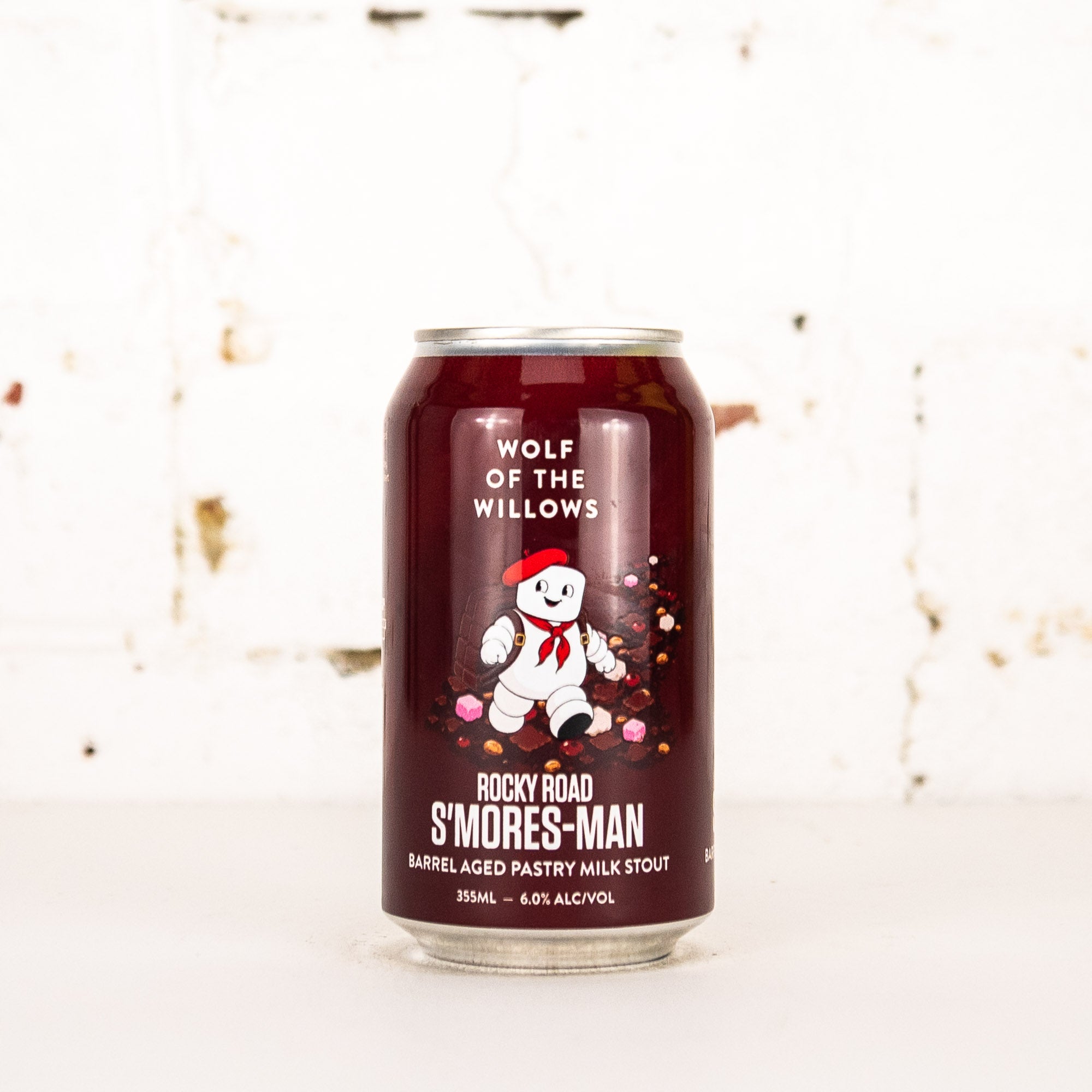 Wolf of the Willows - Rocky Road S'mores-Man BA Pastry Stout