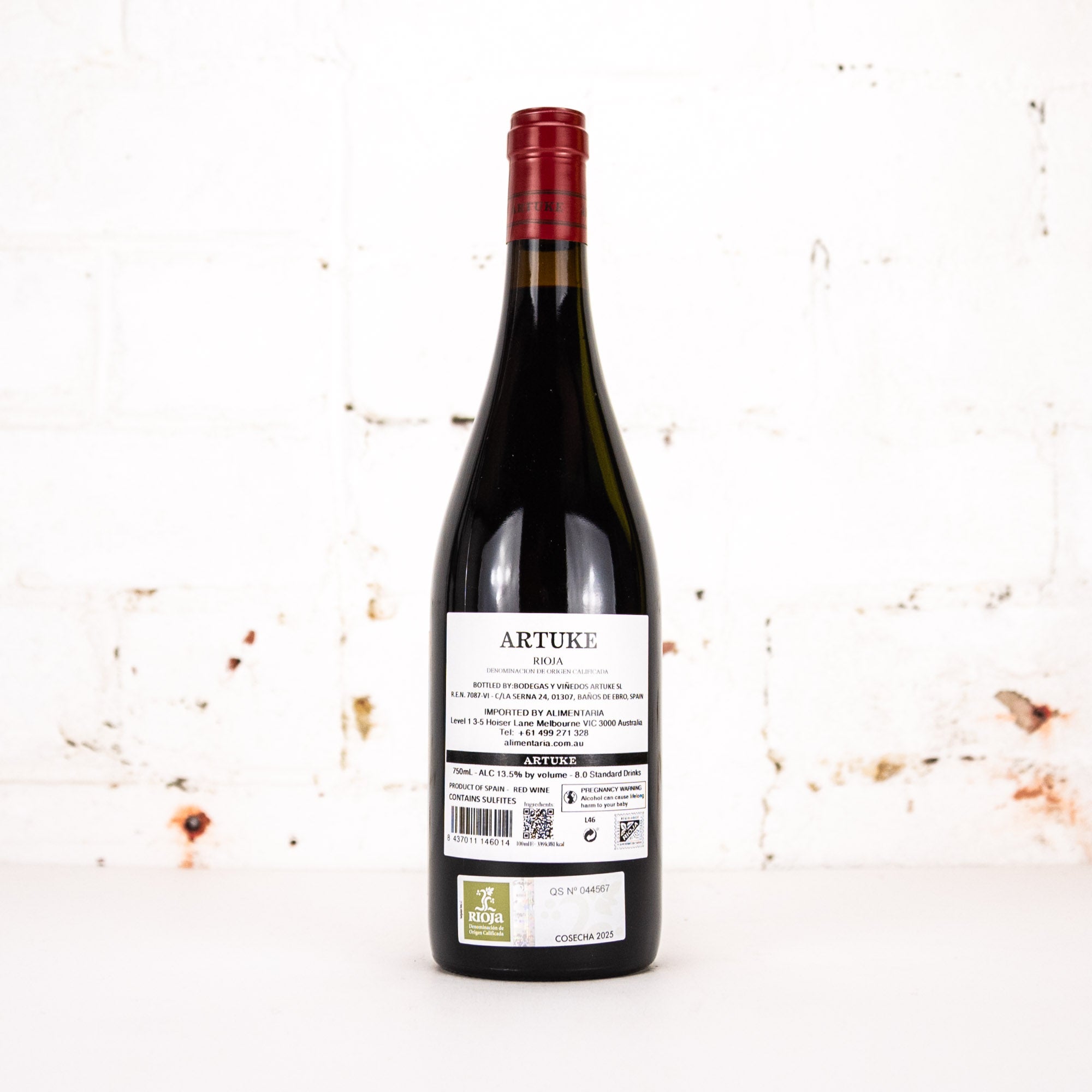 Artuke - Rioja Tempranillo 2025 750ml