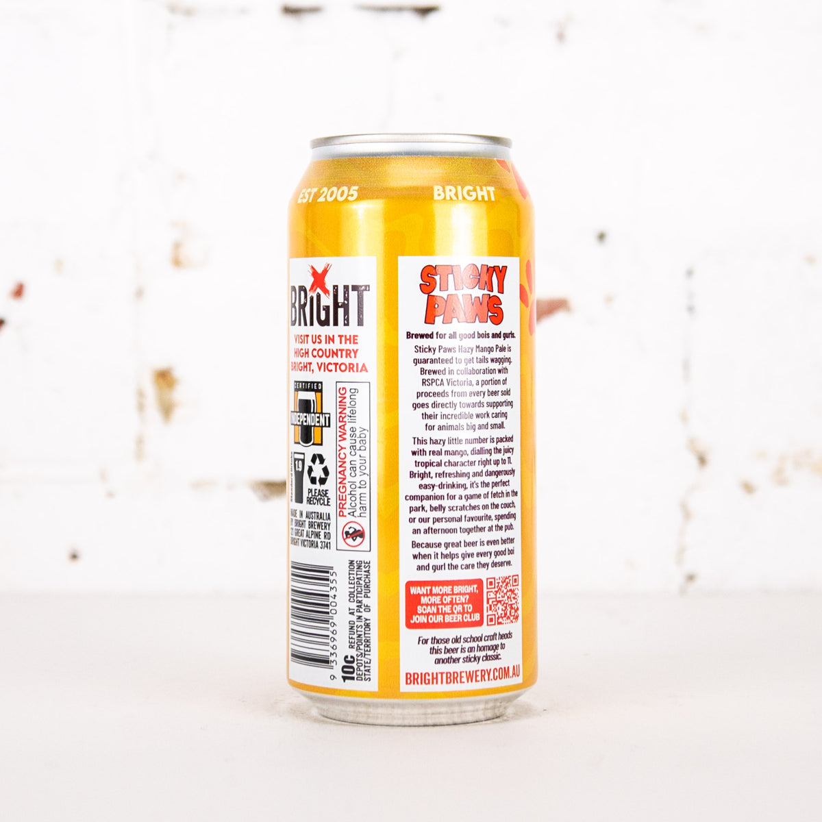 Bright - Sticky Paws Mango Hazy Pale 440ml