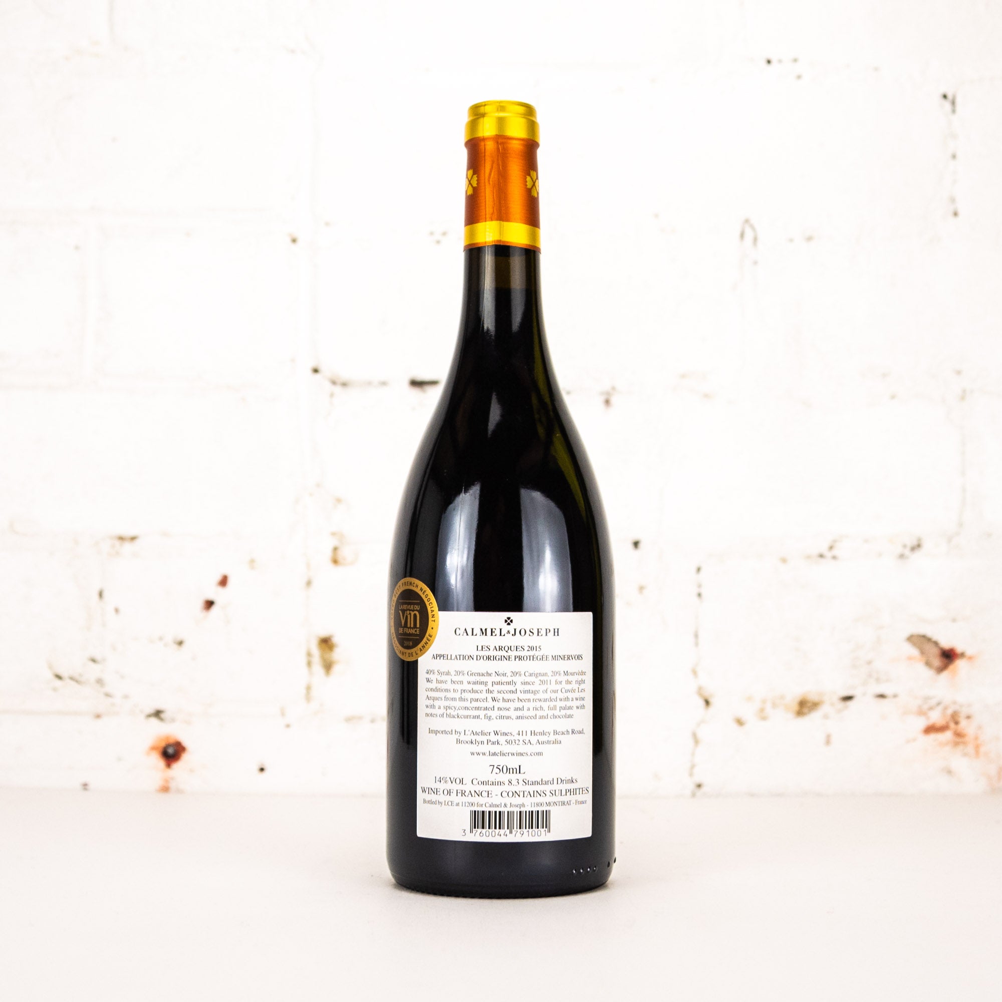 Calmel & Joseph - Les Arques 2015 750ml