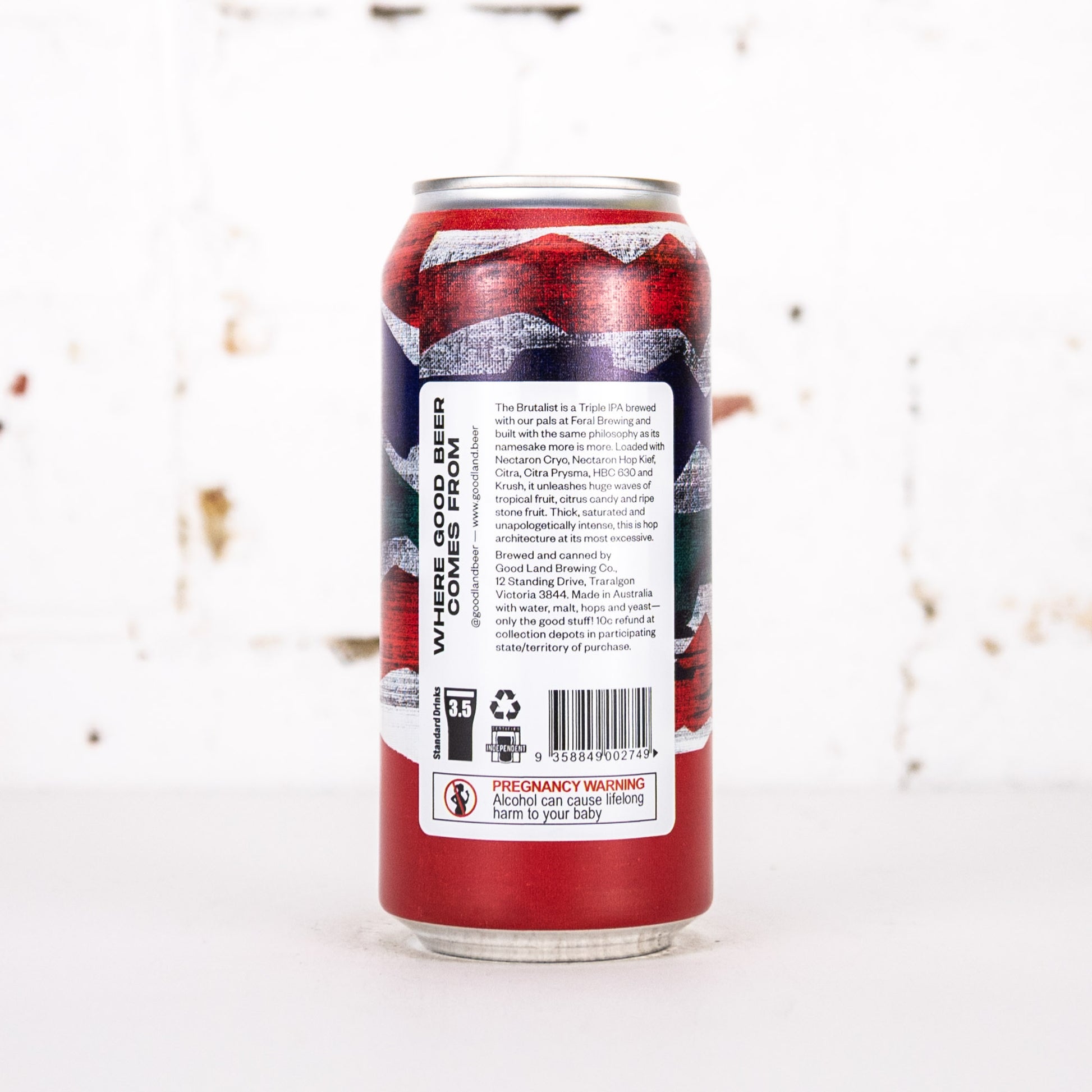 Good Land x Feral - 'The Brutalist' TIPA