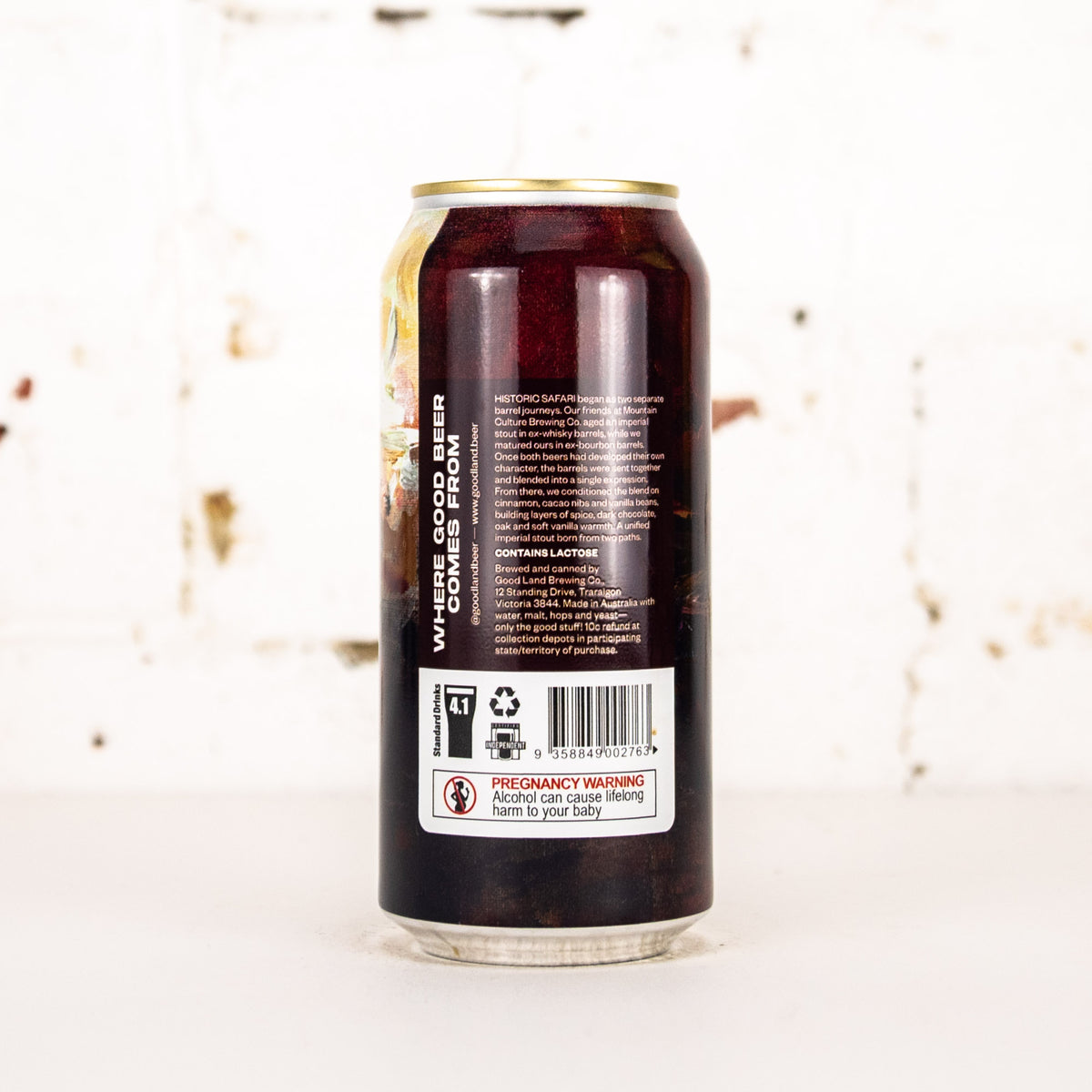 Good Land x Mountain Culture - 'Historic Safari' Barrel Aged Imperial Stout