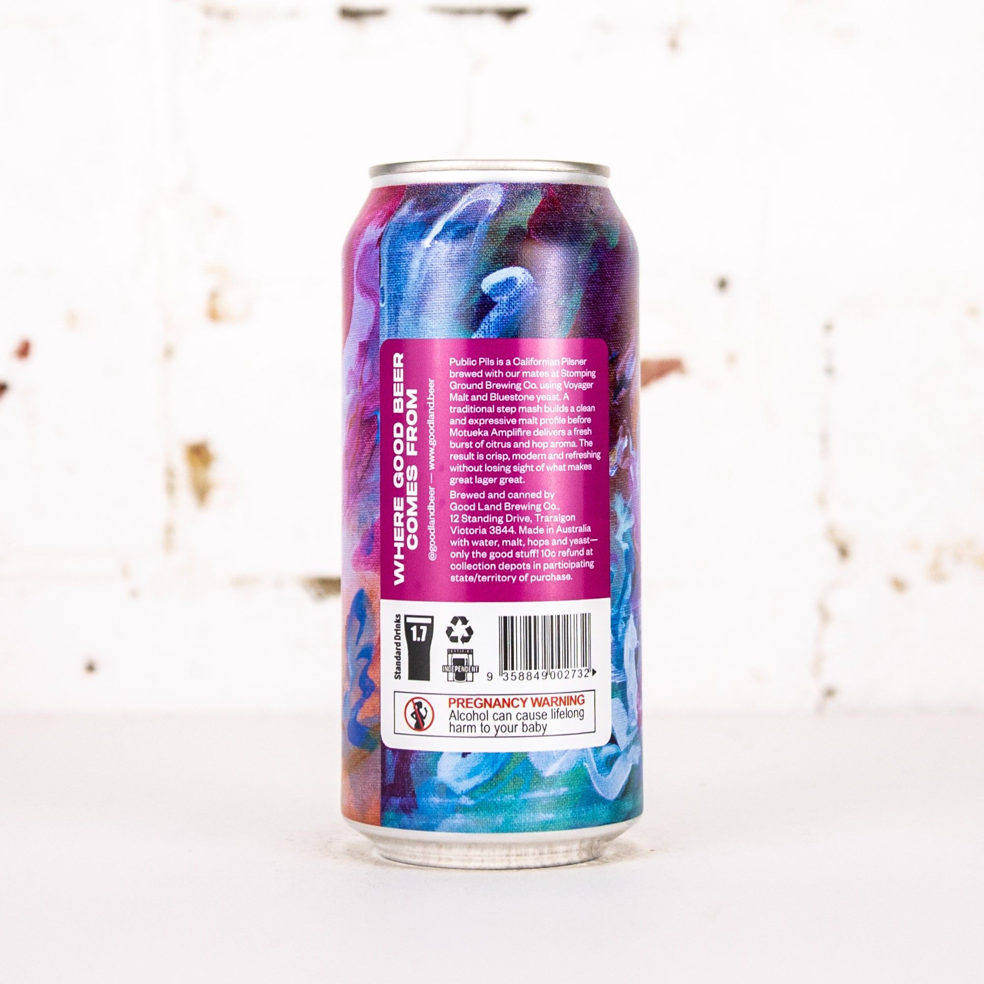 Good Land x Stomping Ground - 'Public Pils' Cali Pils
