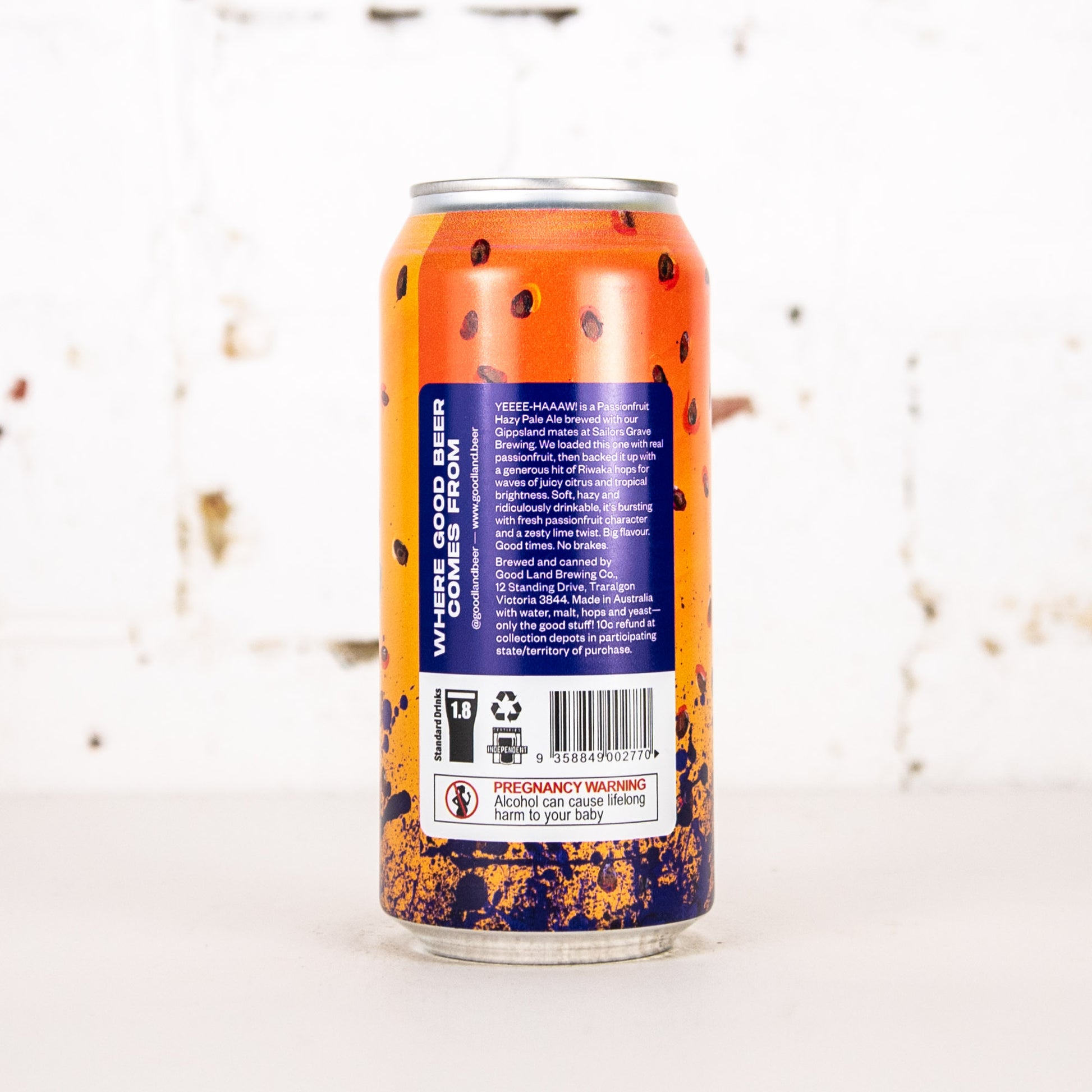 Good Land x Sailors Grave - 'Yeeee-haaaw!' Passionfruit Hazy Pale