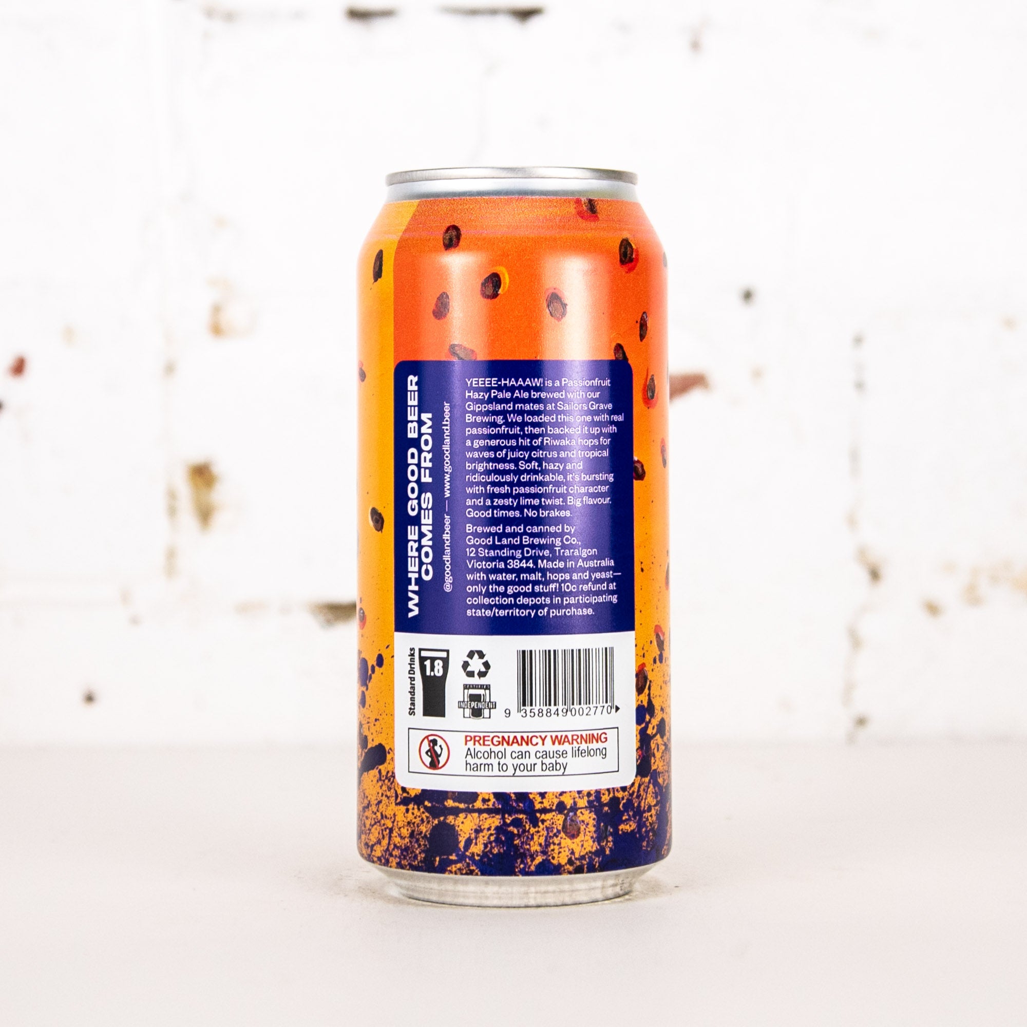 Good Land x Sailors Grave - 'Yeeee-haaaw!' Passionfruit Hazy Pale