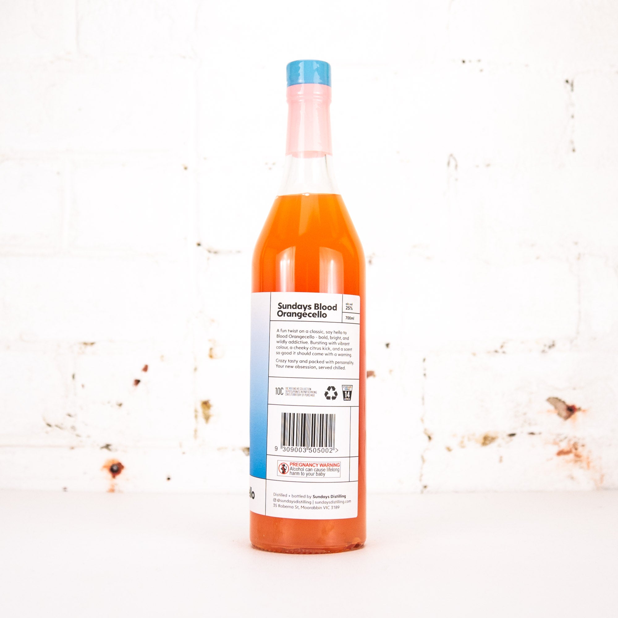 Sundays - Blood Orangecello 700ml