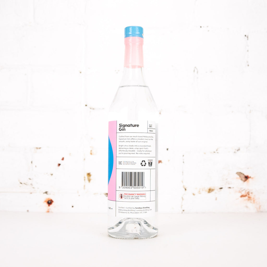 Sundays - Signature Gin 700ml