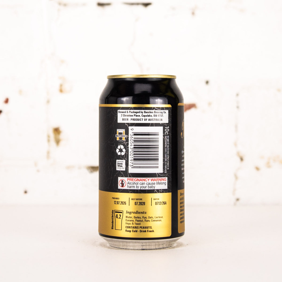 Bacchus - Blacc: Bananas Foster Imperial Stout