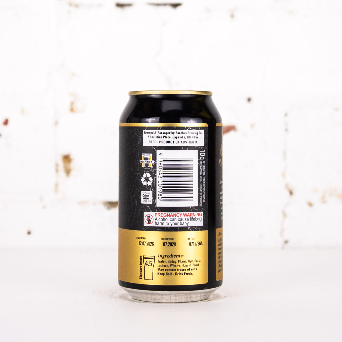 Bacchus - Blacc: Plums (Islay Edition) Imperial Stout