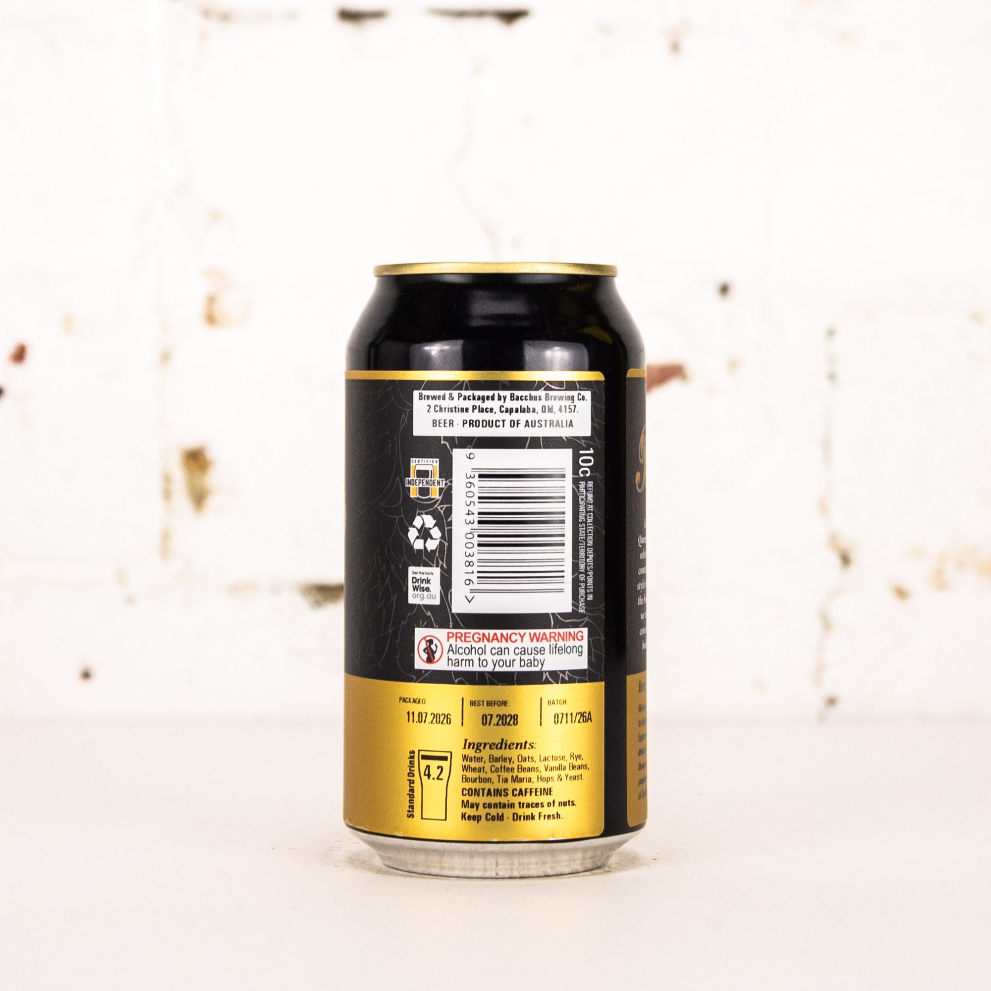 Bacchus - Espresso Brewtini Coffee Pastry Stout