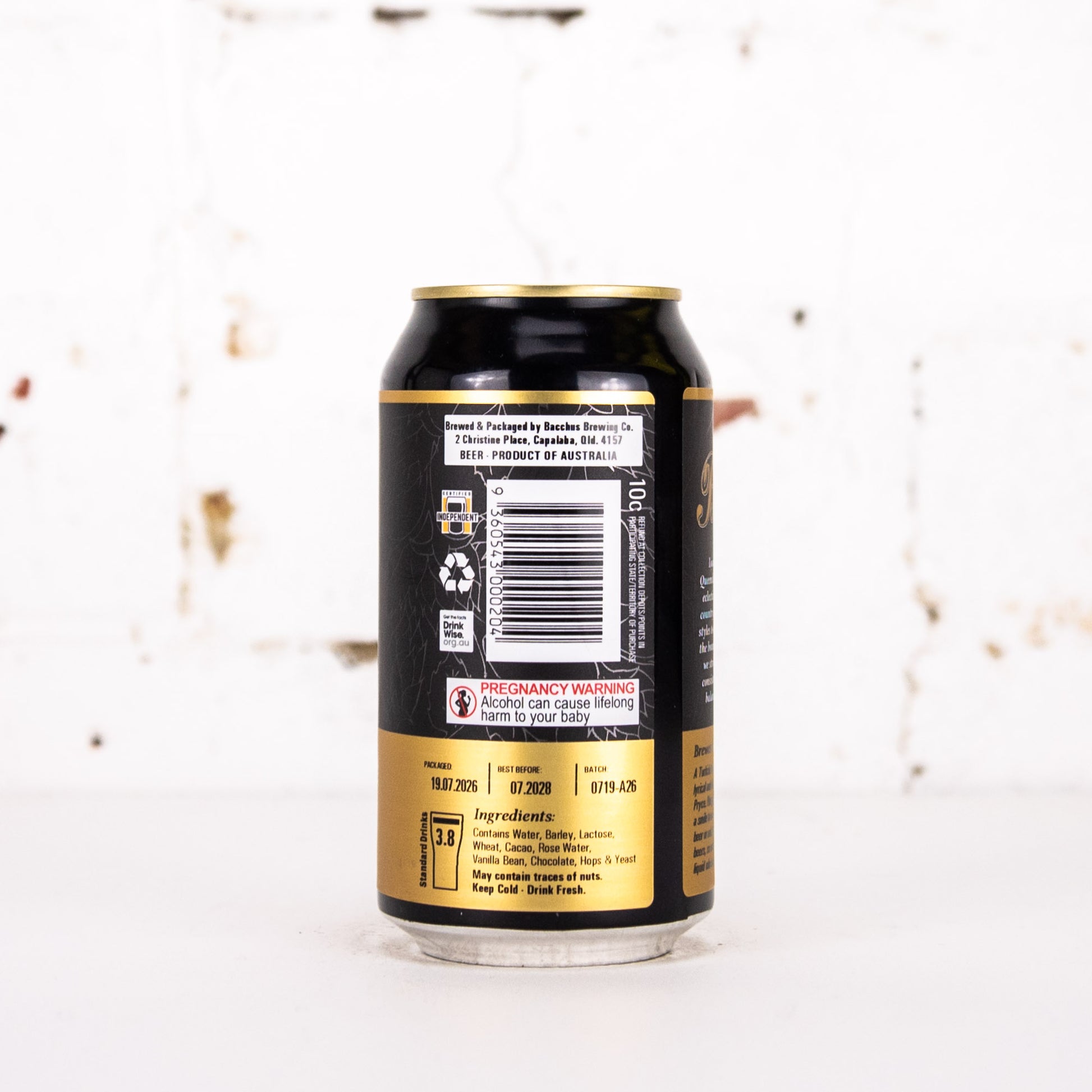 Bacchus - Persian Princess Turkish Delight Pastry Stout