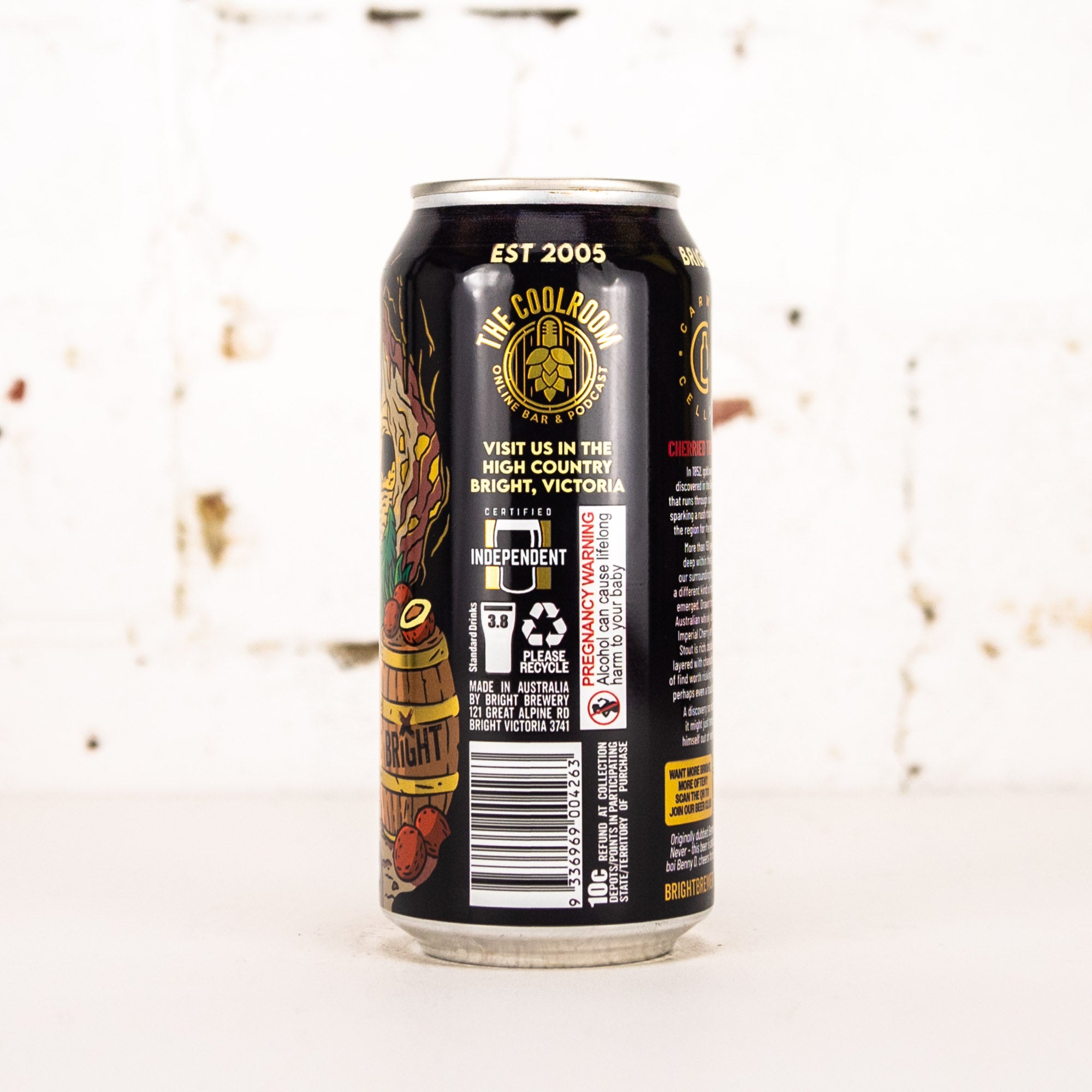 Bright - Cherried Treasure Barrel Aged Cherry Coconut Imperial Stout
