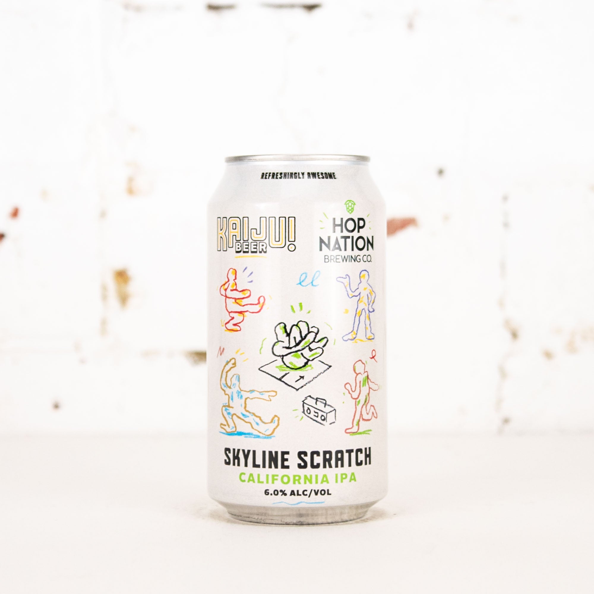 Kaiju x Hop Nation - 'Skyline Scratch' Cali IPA