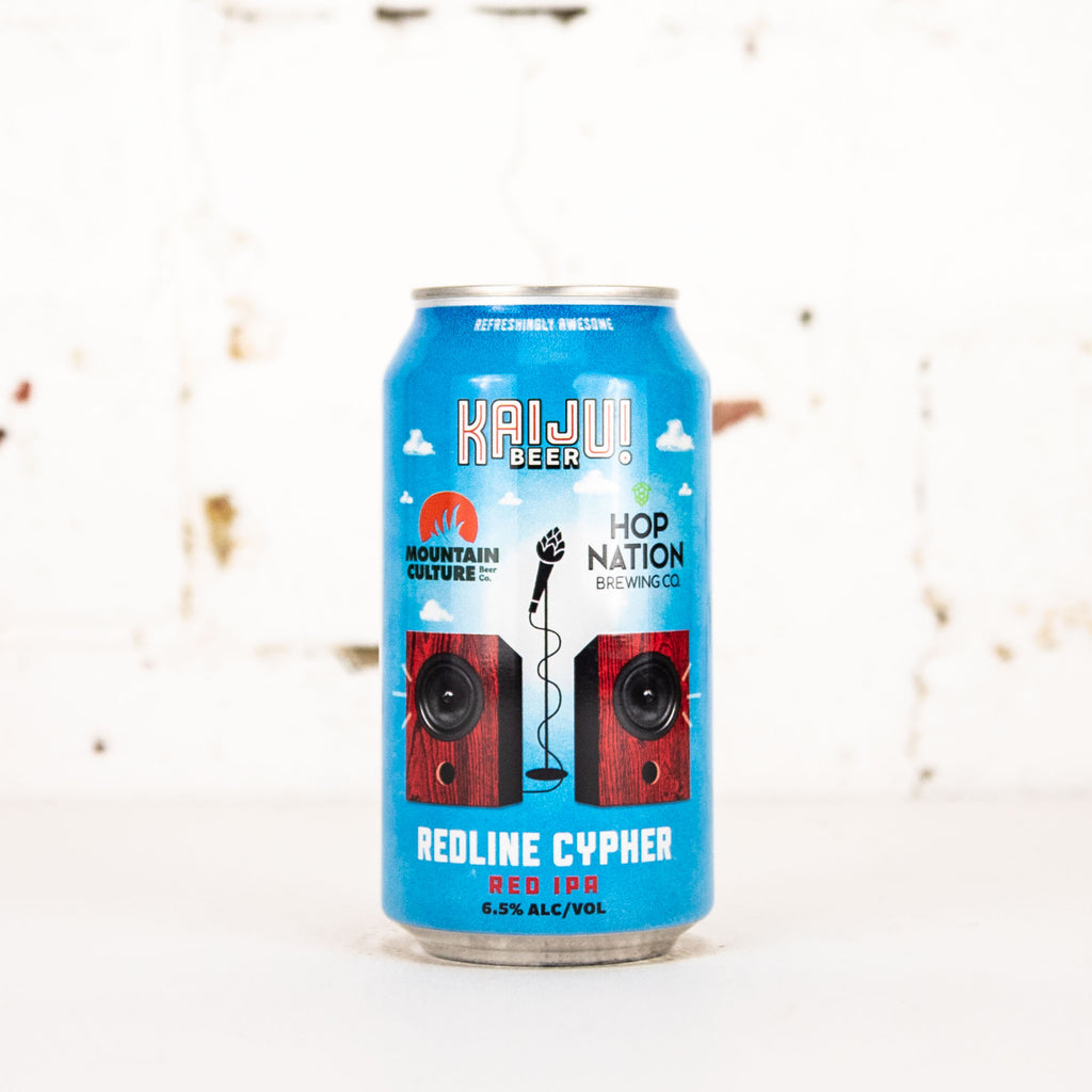 Kaiju x Hop Nation x Mountain Culture - 'Redline Cypher' Red IPA