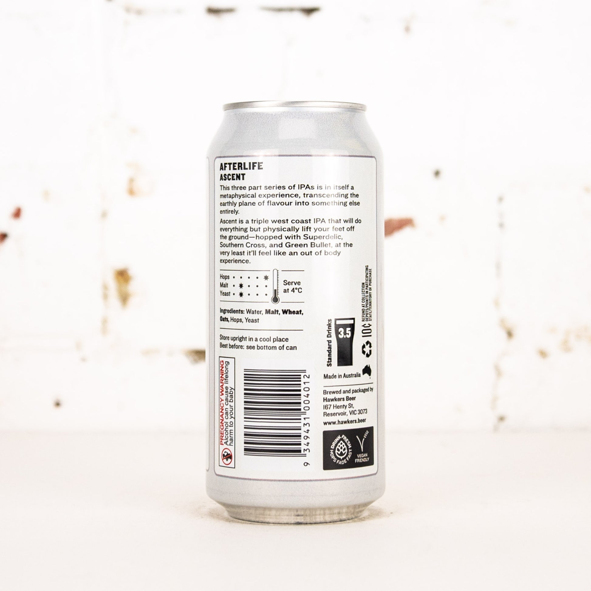 Hawkers - Afterlife: Ascent West Coast TIPA