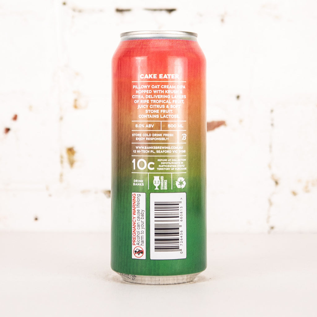 Banks - Cake Eater: Krush & Citra DDH Oat Cream DIPA