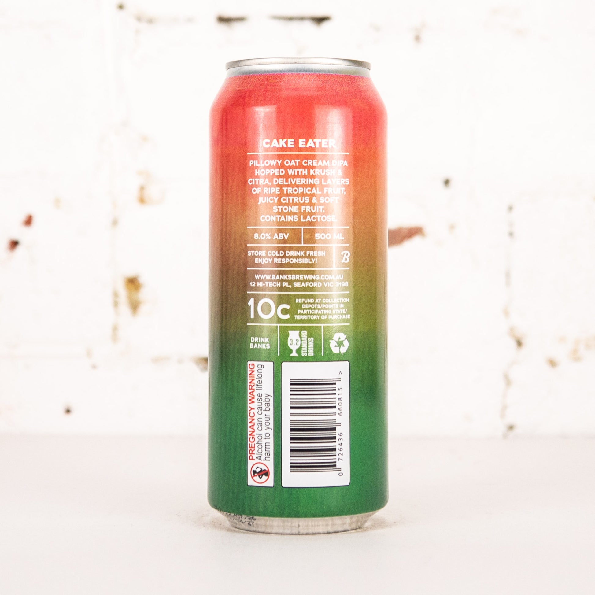 Banks - Cake Eater: Krush & Citra DDH Oat Cream DIPA